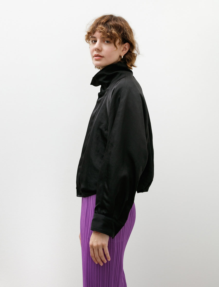 Nylon Bomber Black - Image 5
