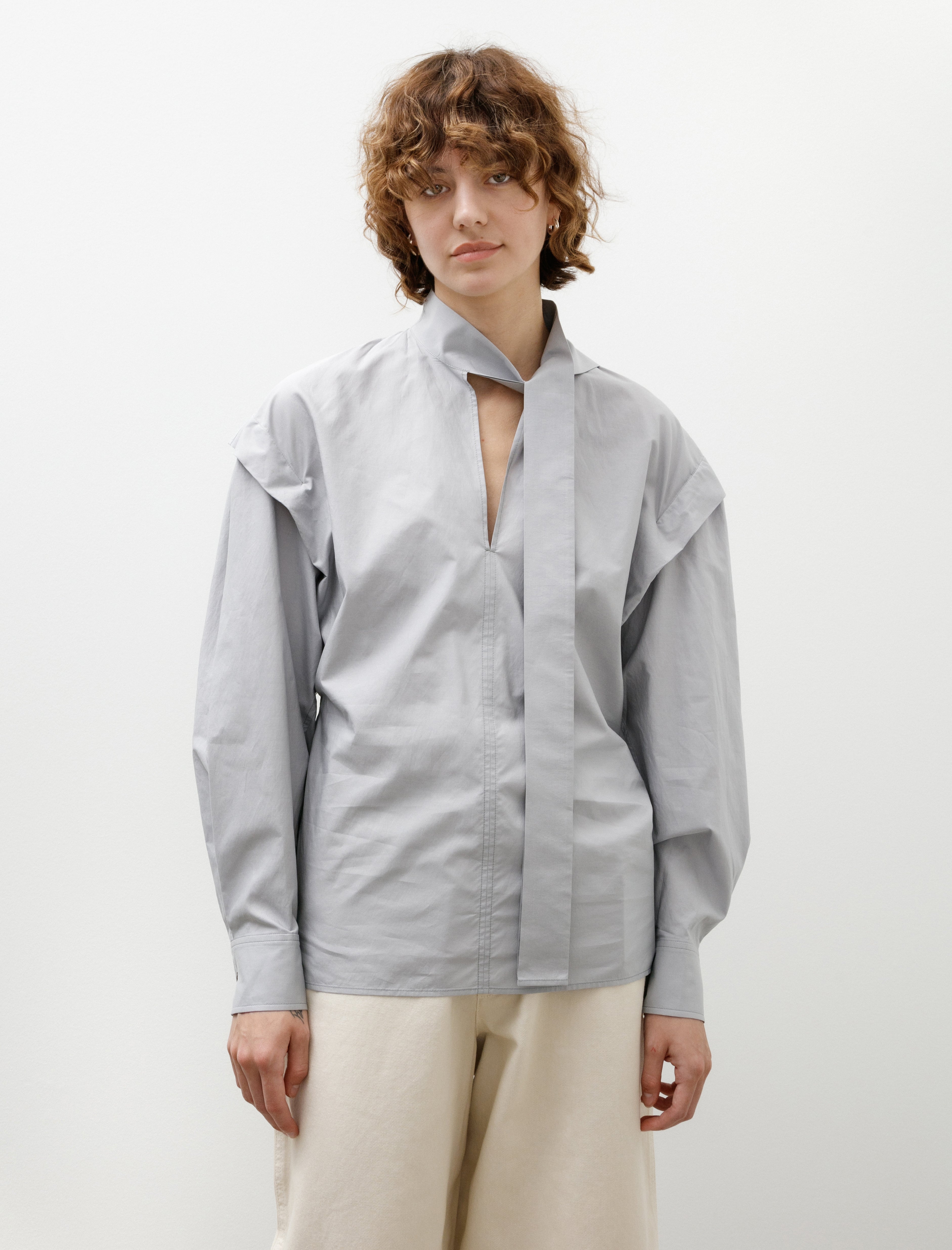 Lemaire Ascot Blouse Mist