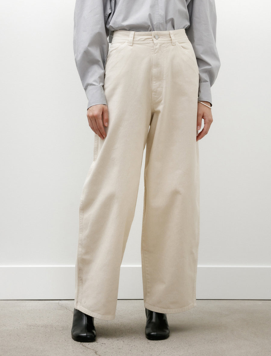 Large Pants Denim Snow Clay - Image 2