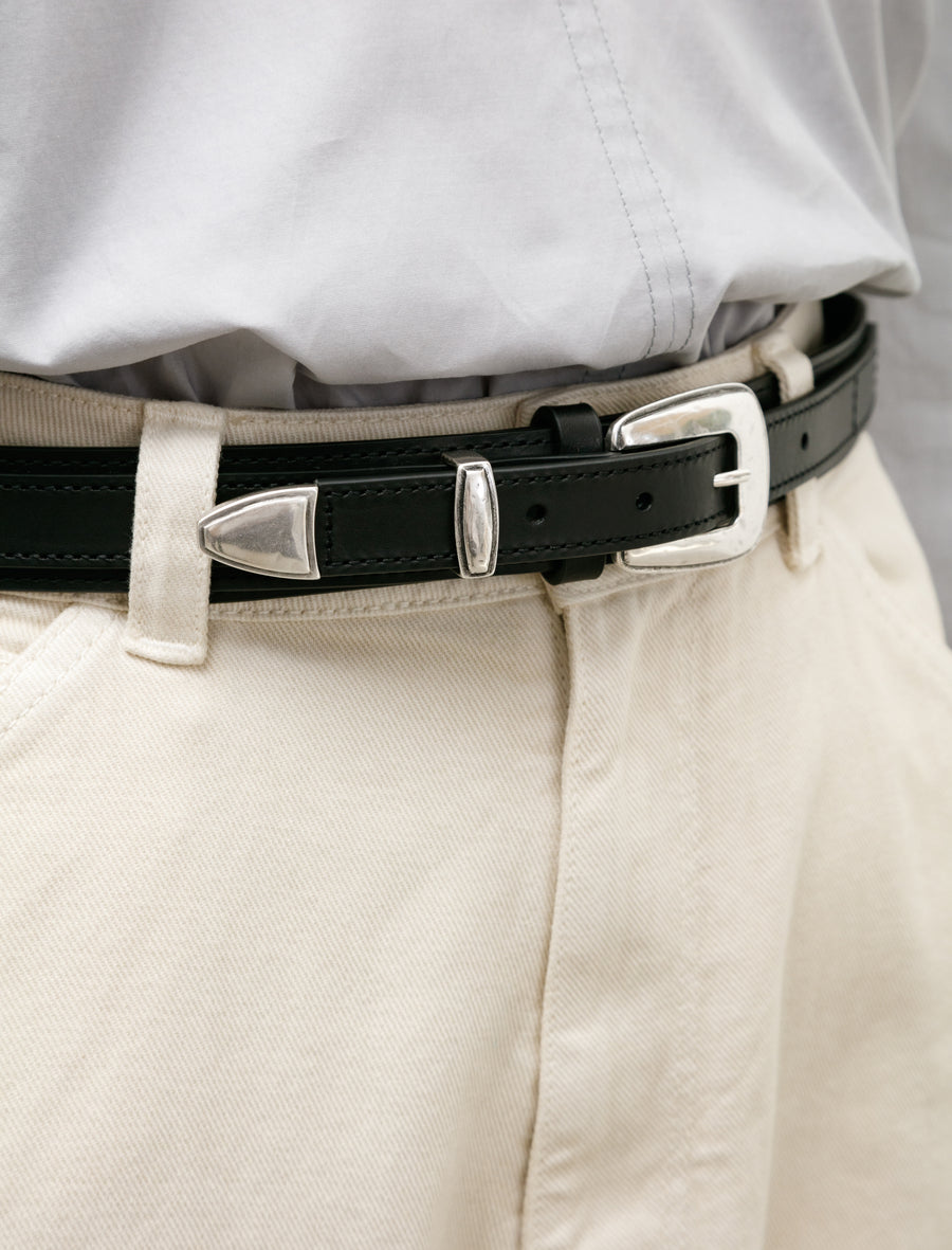 Minimal Western Belt Black - Image 3