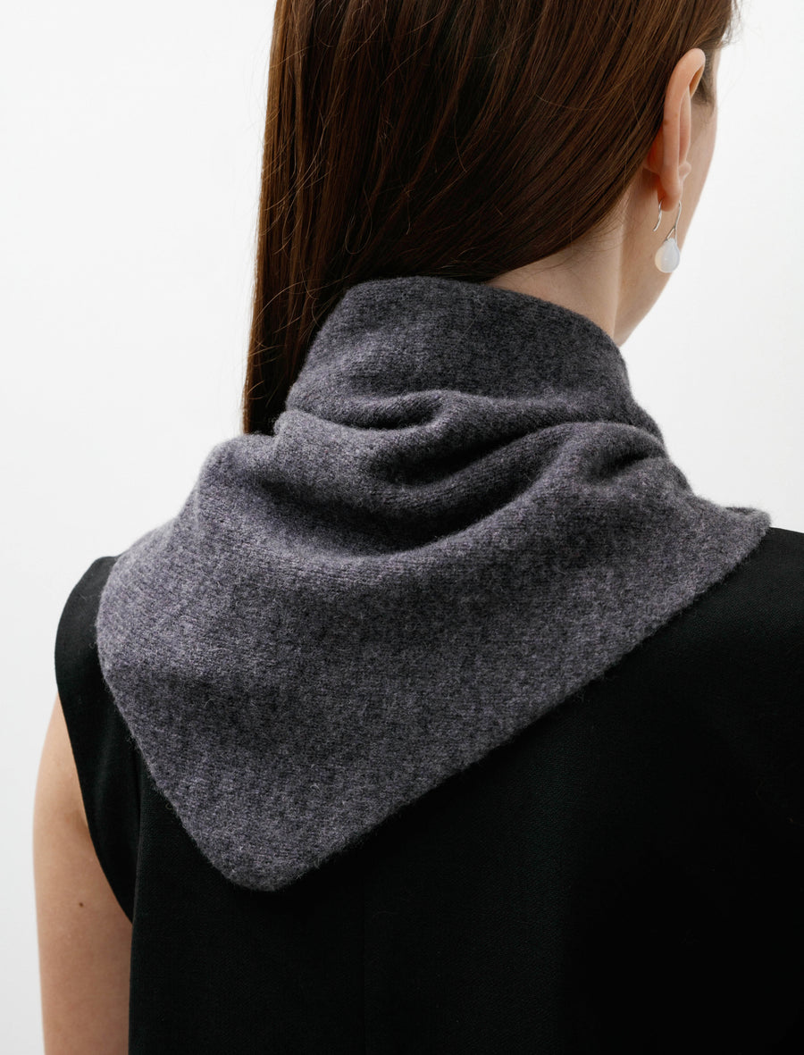 MHL Tipped Scout Scarf Grey/Ink - Image 5