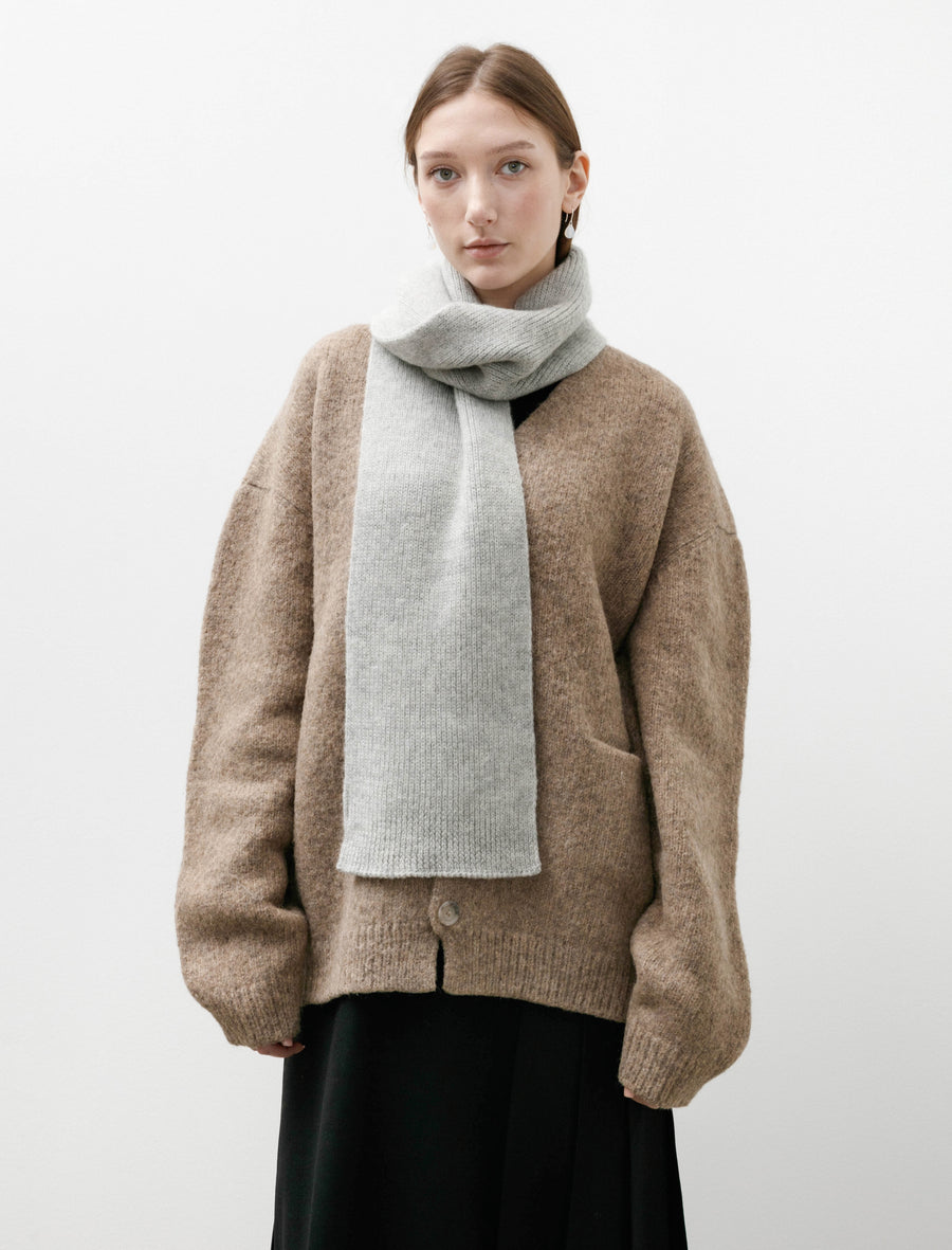 MHL Selvedge Scarf Light Grey - Image 2