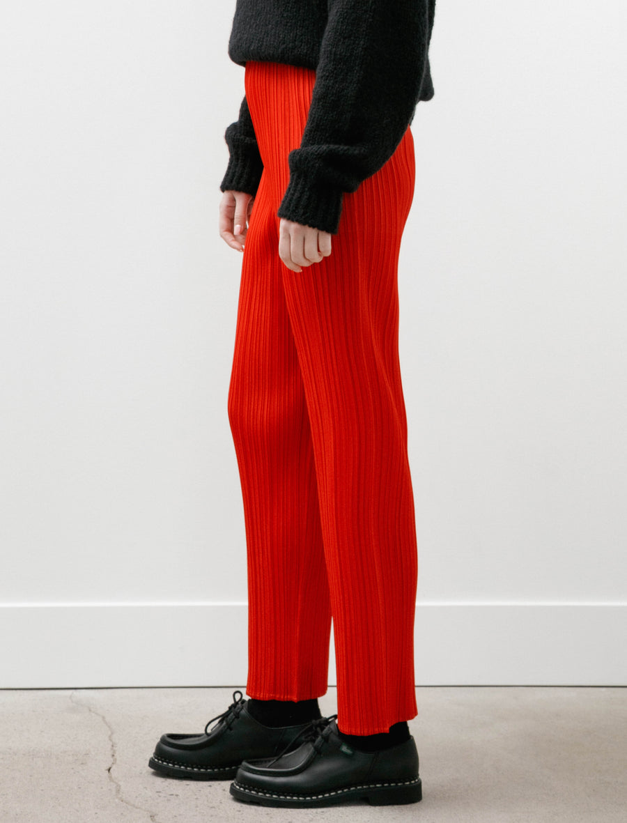 Monthly Colors Straight Leg Pants Red - Image 3