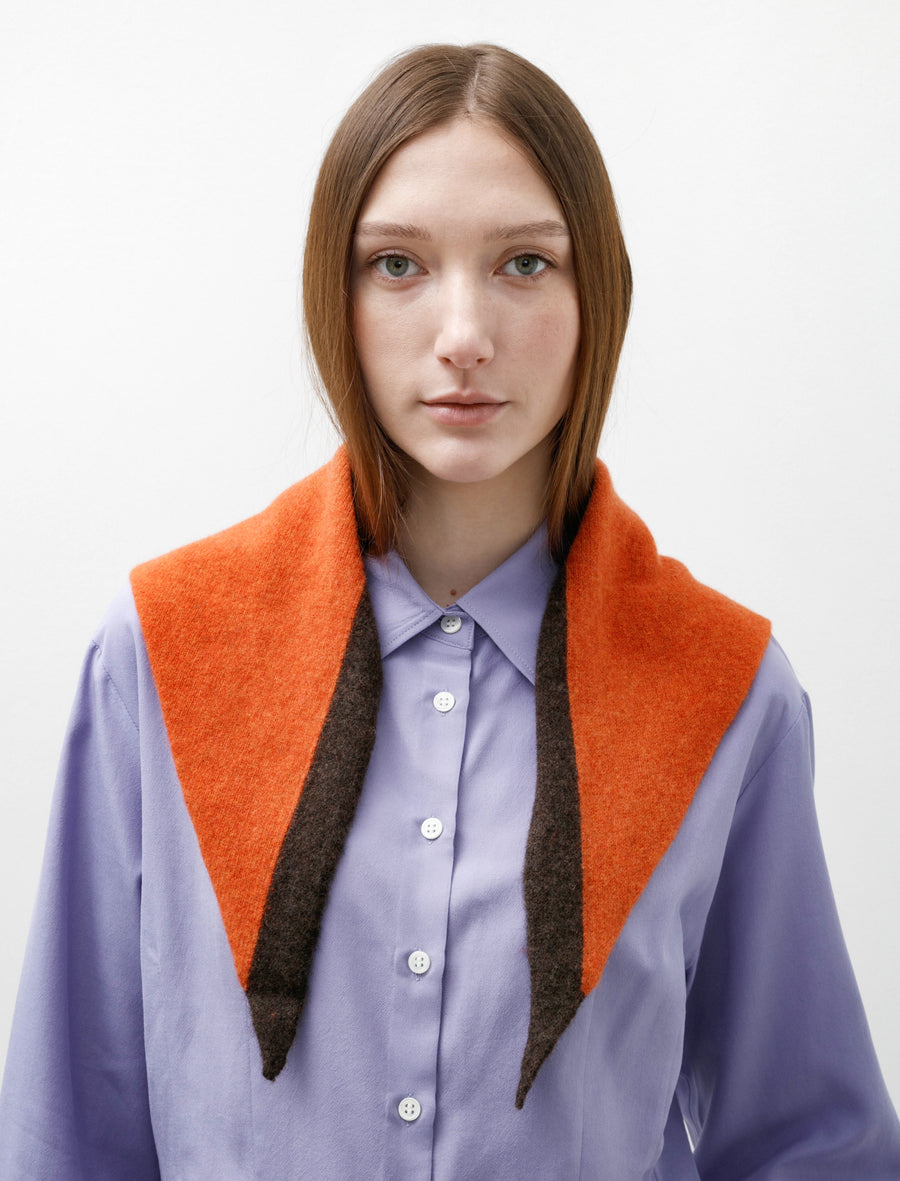 MHL Tipped Scout Scarf Ember/Cocoa - Image 1