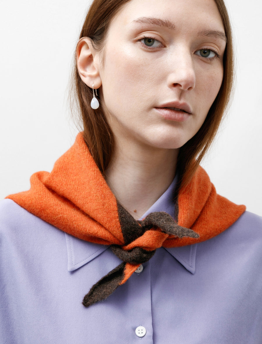 MHL Tipped Scout Scarf Ember/Cocoa - Image 2