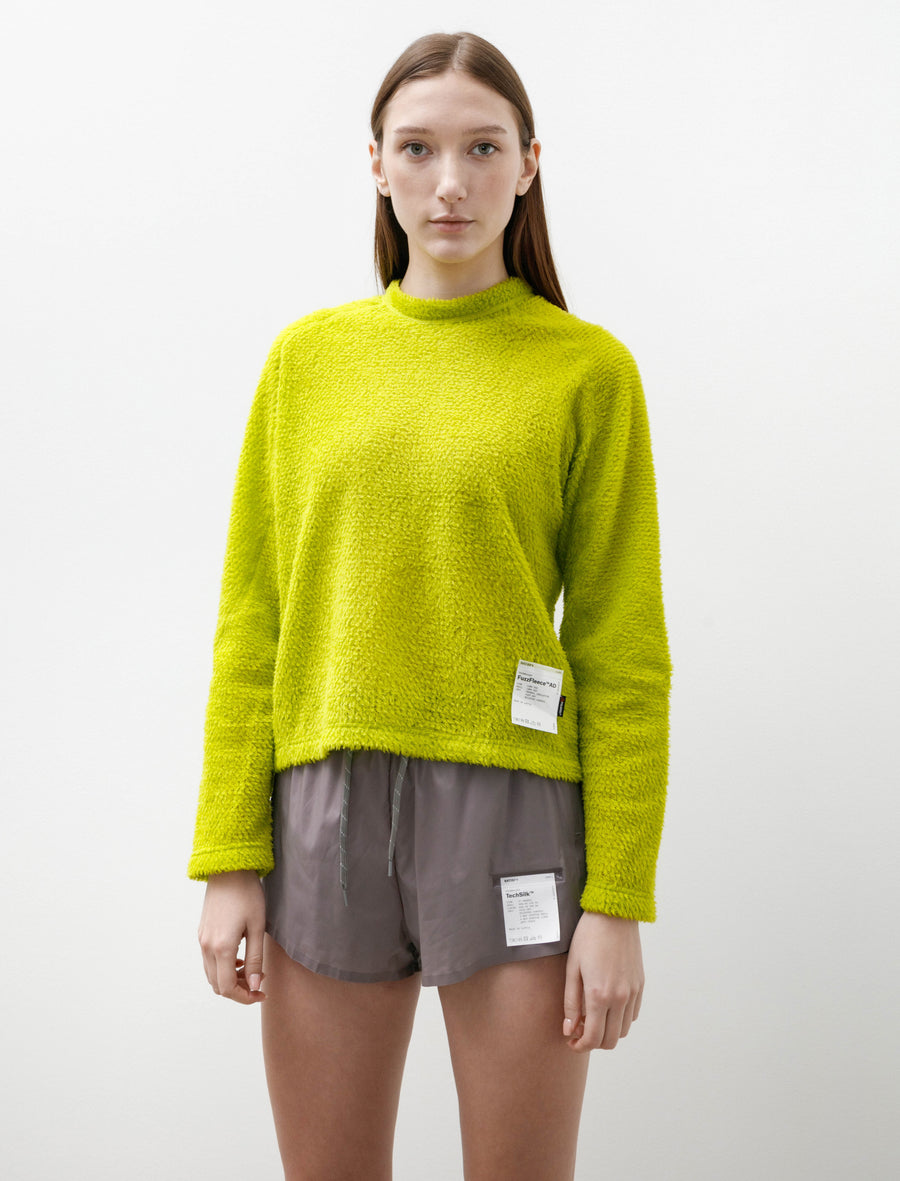 FuzzFleece AD Long Tee Grenoble Green - Image 1