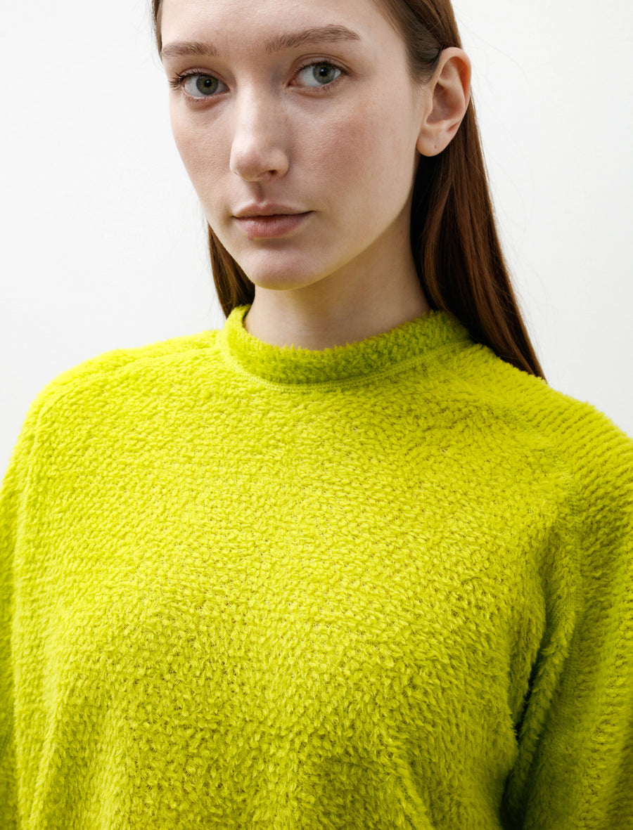 FuzzFleece AD Long Tee Grenoble Green - Image 2