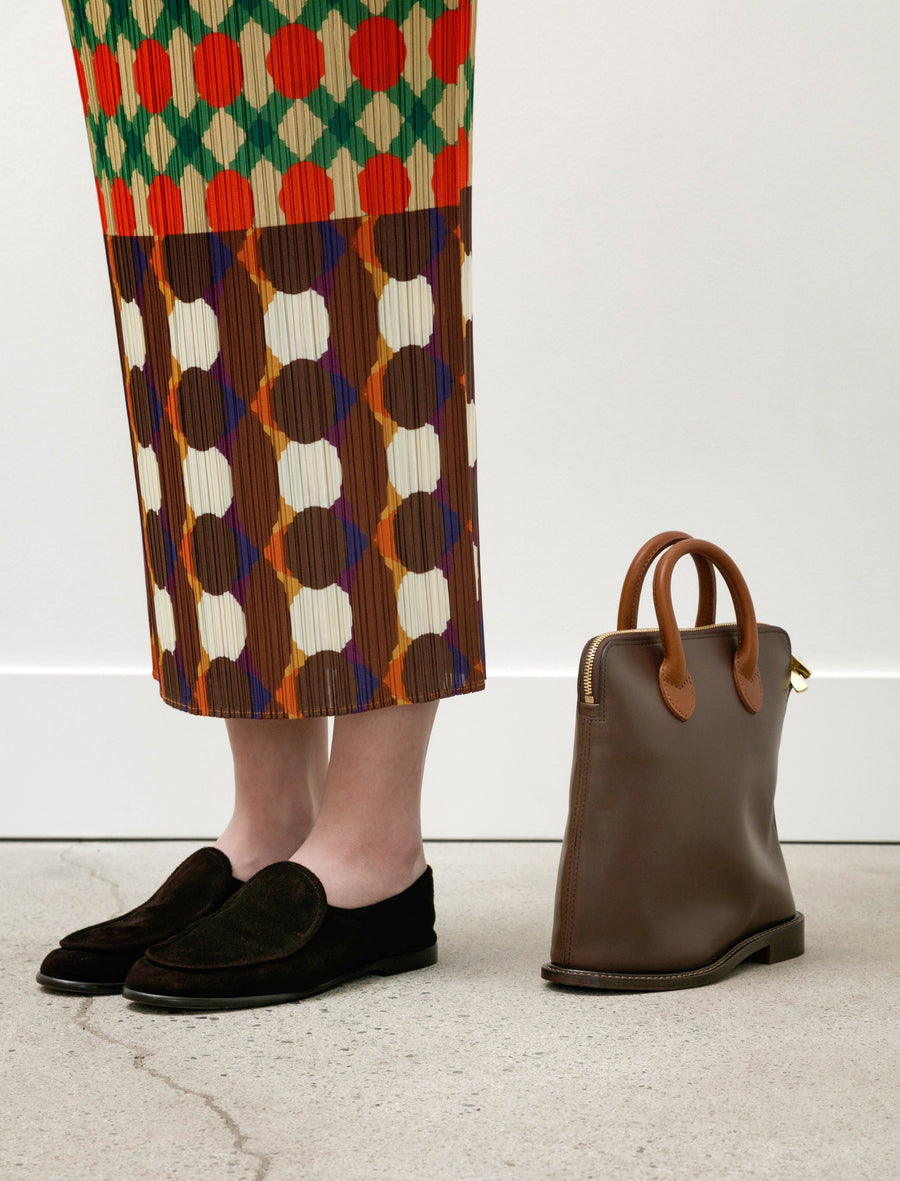 Shoe Bag Small Dark Brown - Image 3