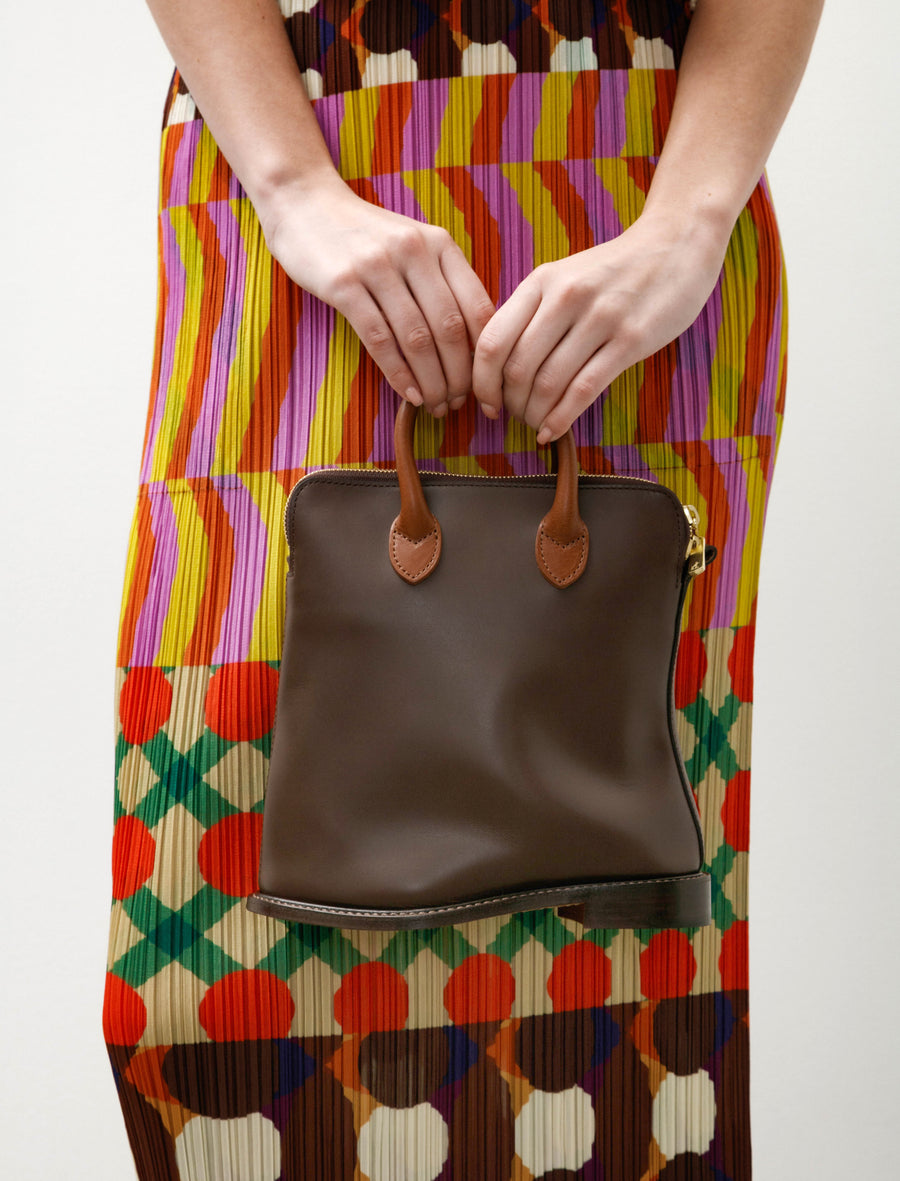 Shoe Bag Small Dark Brown - Image 4