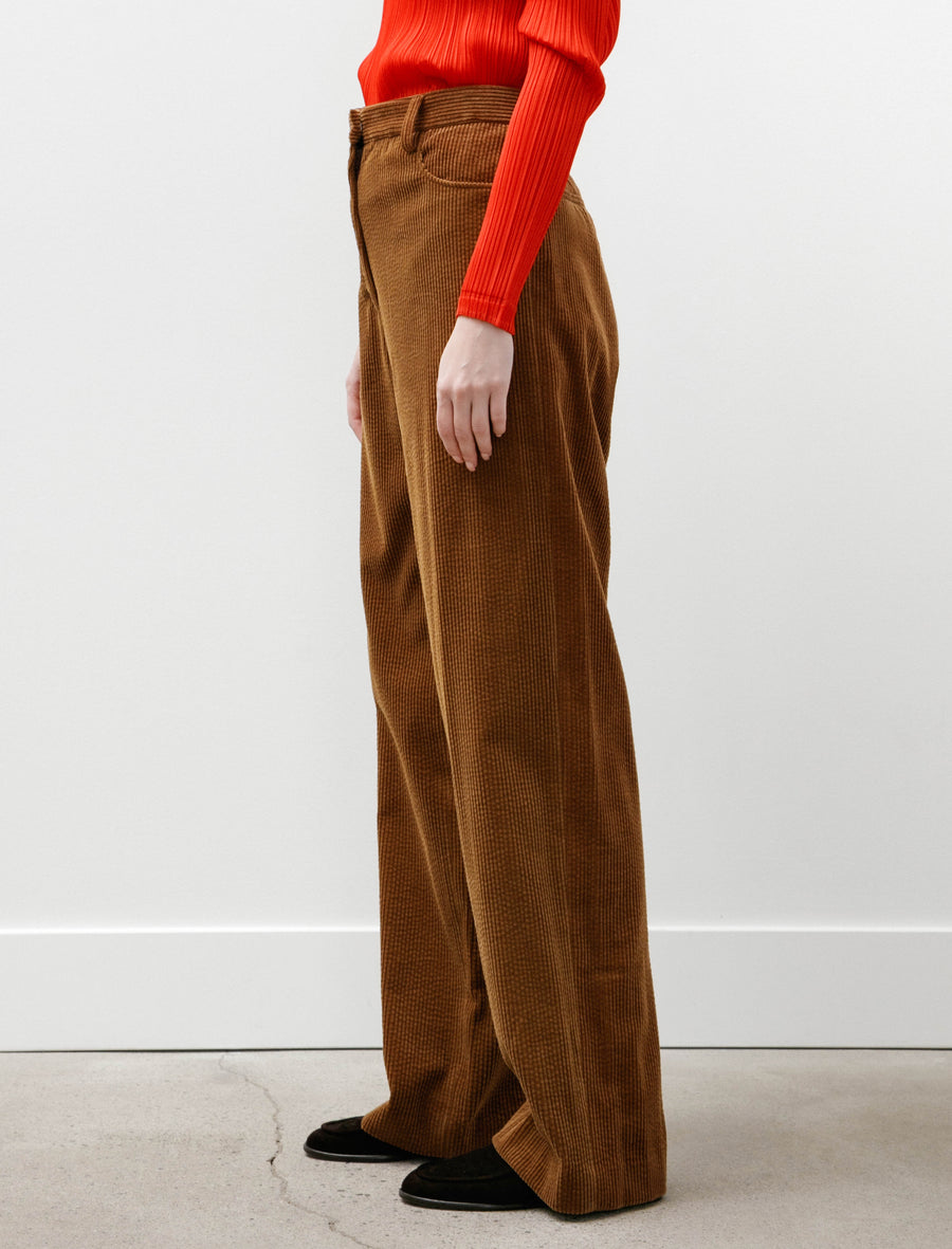 Corduroy Pants Camel - Image 4