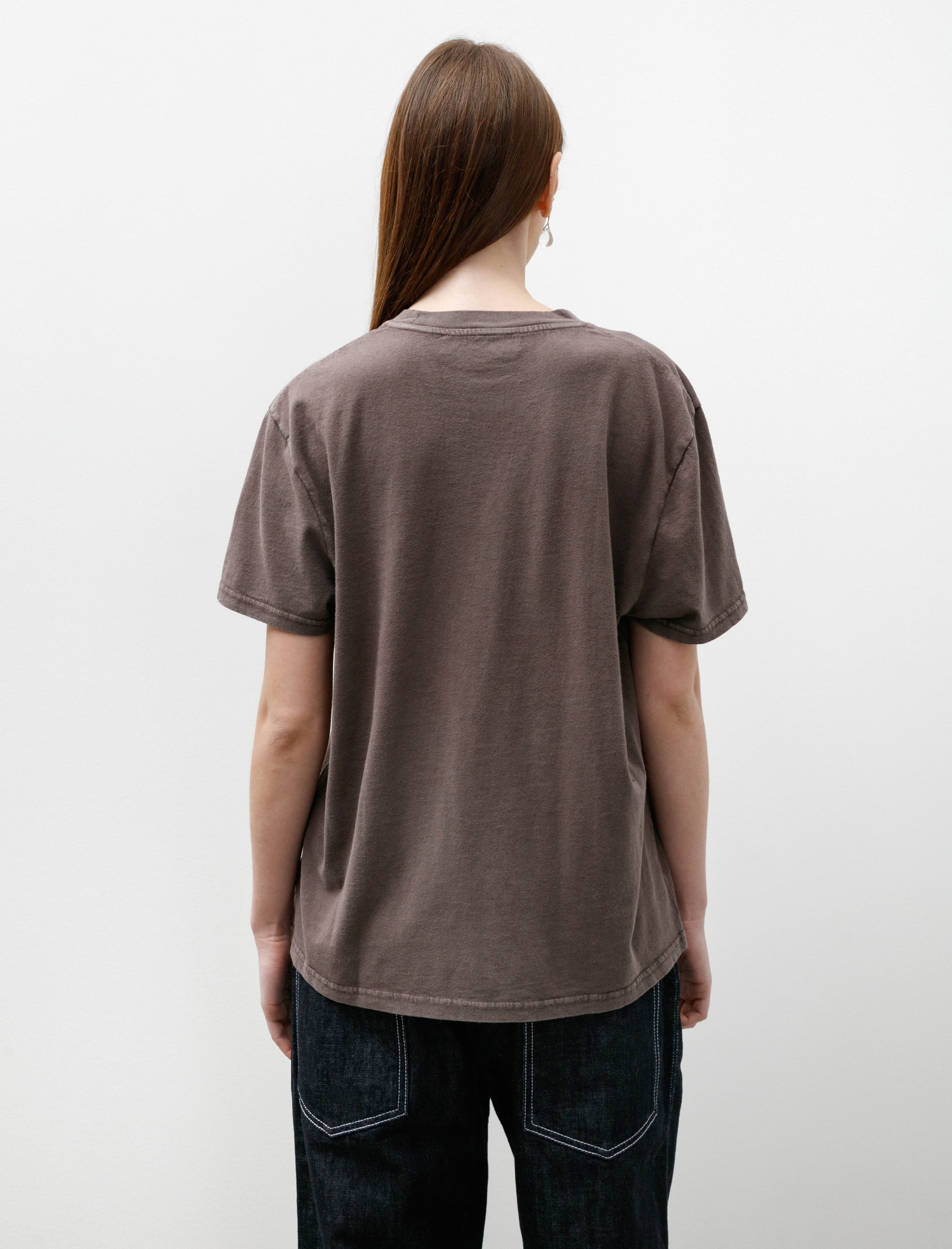 Our Legacy Classic T-Shirt Worn Brown Legacy Jersey
