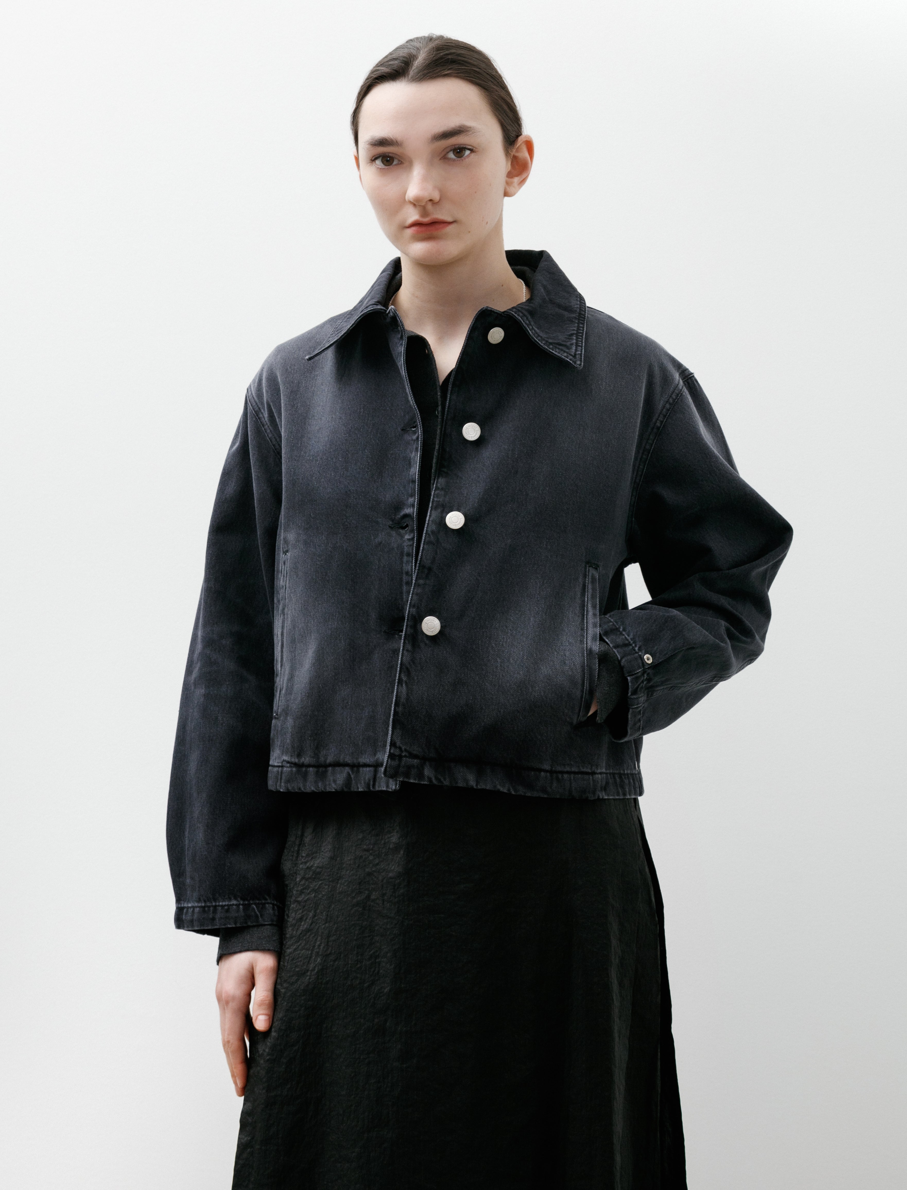mfpen Decorator Jacket Rinsed Black