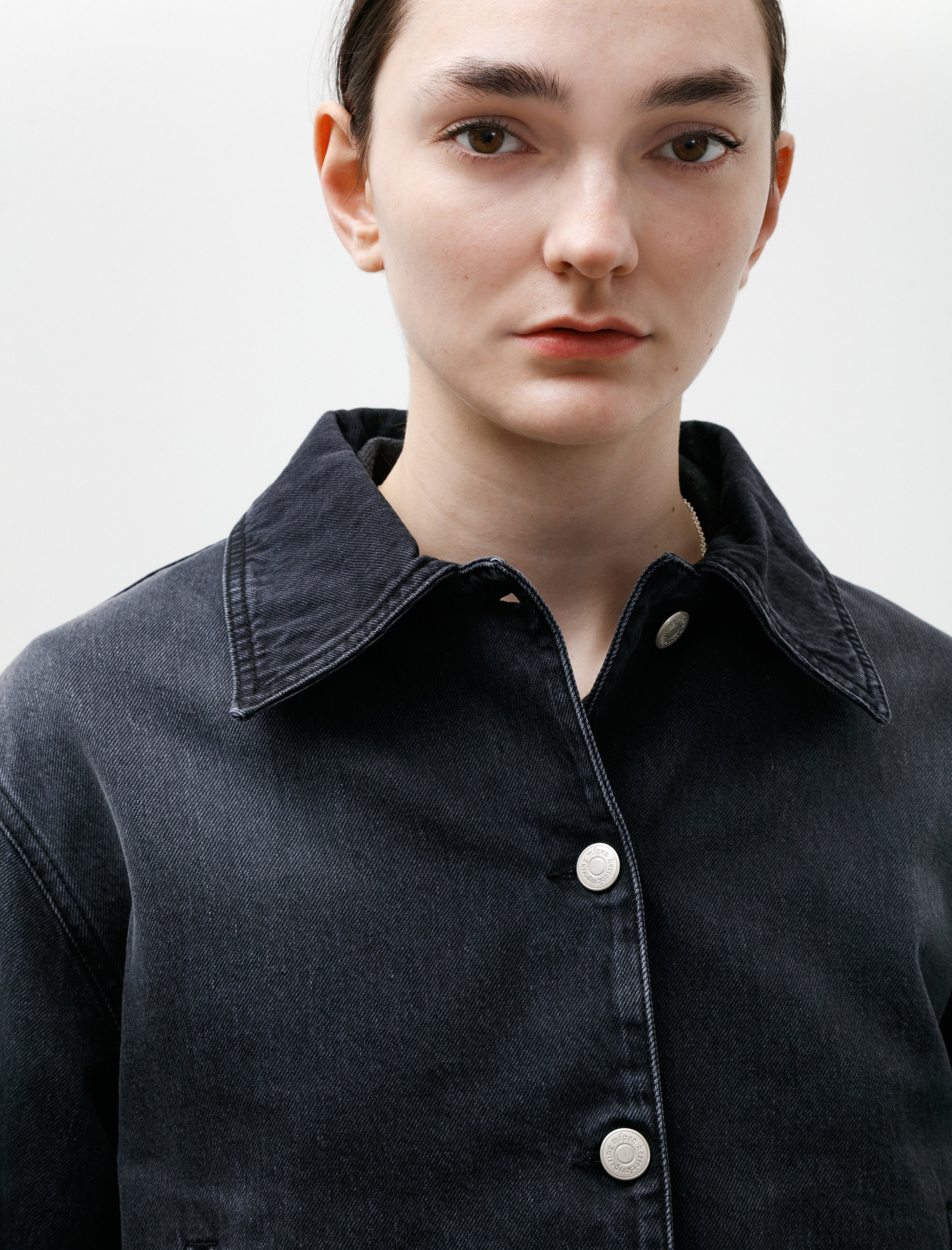 mfpen Decorator Jacket Rinsed Black