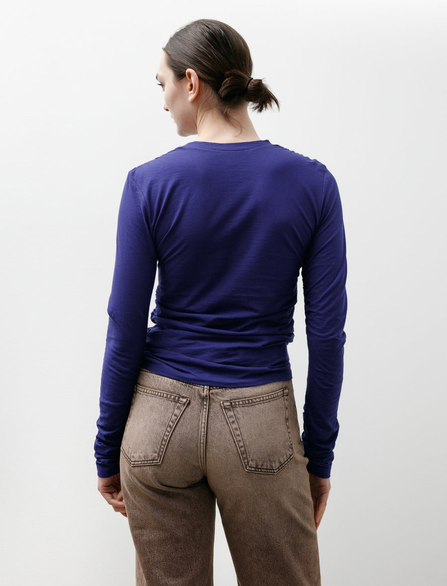 Strain Slim Longsleeve Deep Blue High Twist Jersey - Image 5