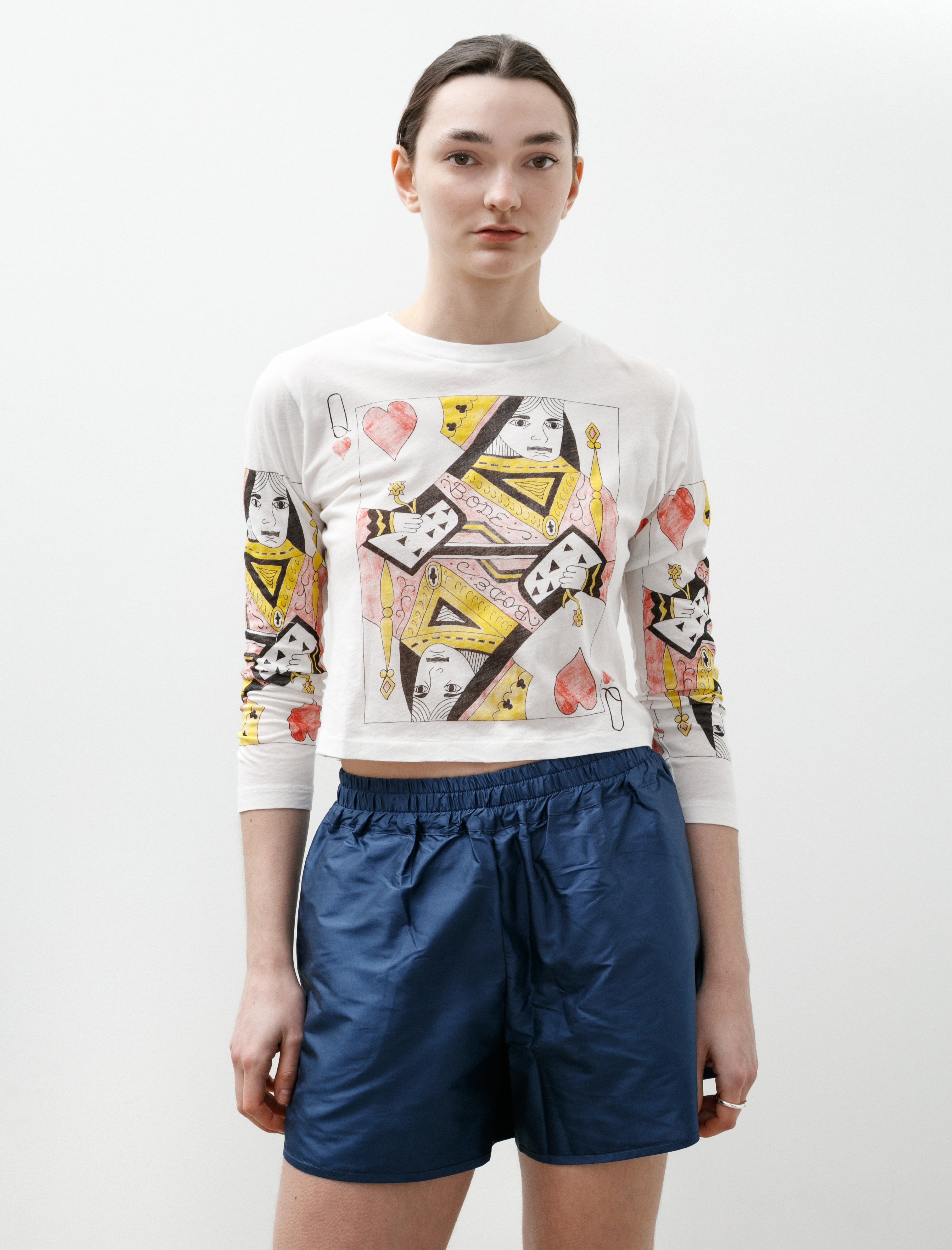 Bode Queen of Hearts Long Sleeve T-Shirt