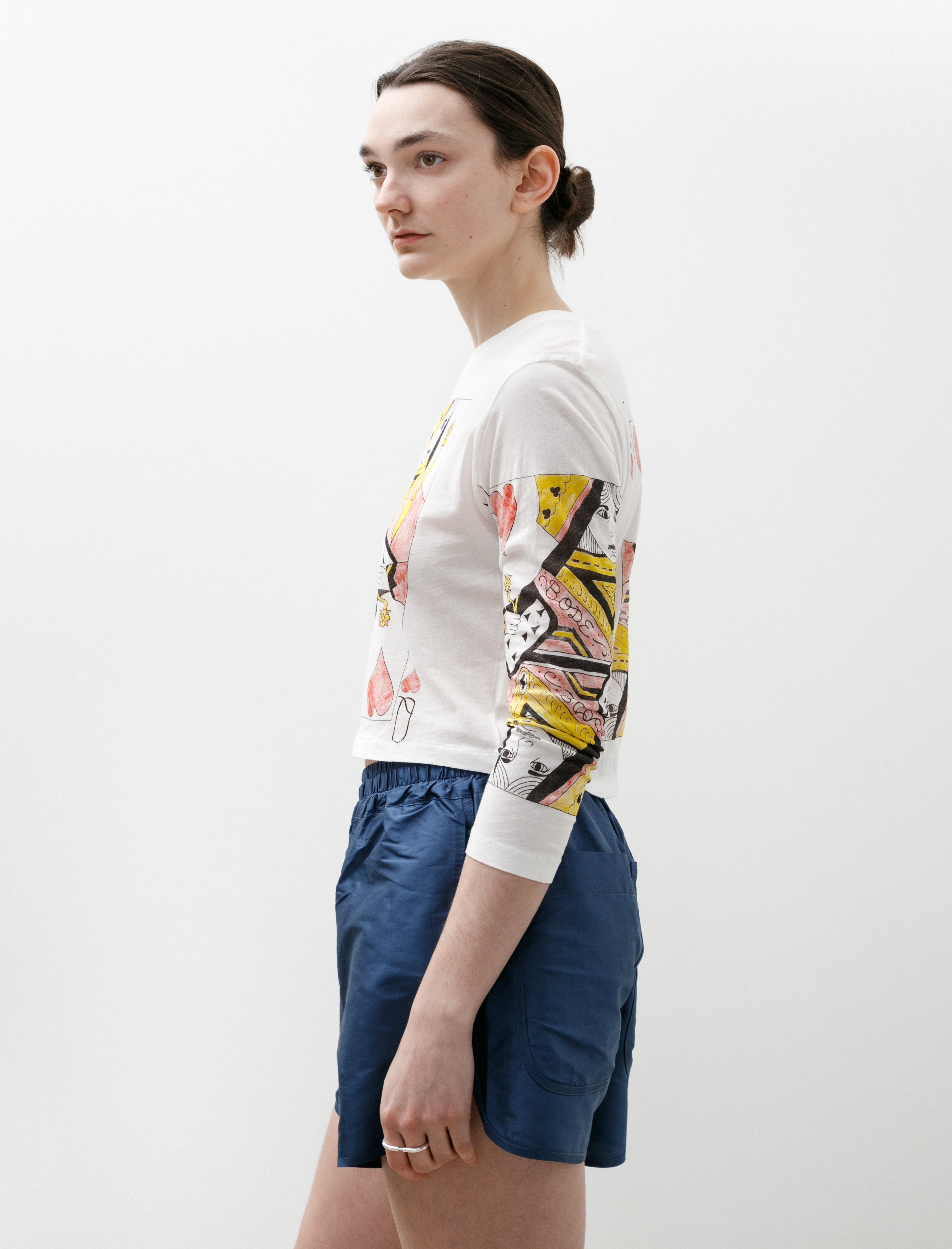 Bode Queen of Hearts Long Sleeve T-Shirt