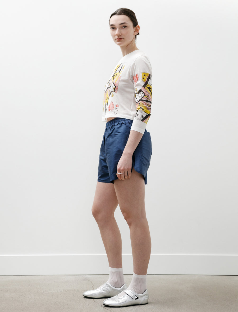 Silk Dupion Martini Shorts Insignia - Image 3