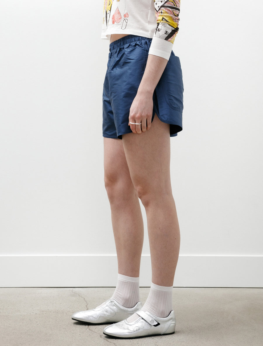 Silk Dupion Martini Shorts Insignia - Image 4