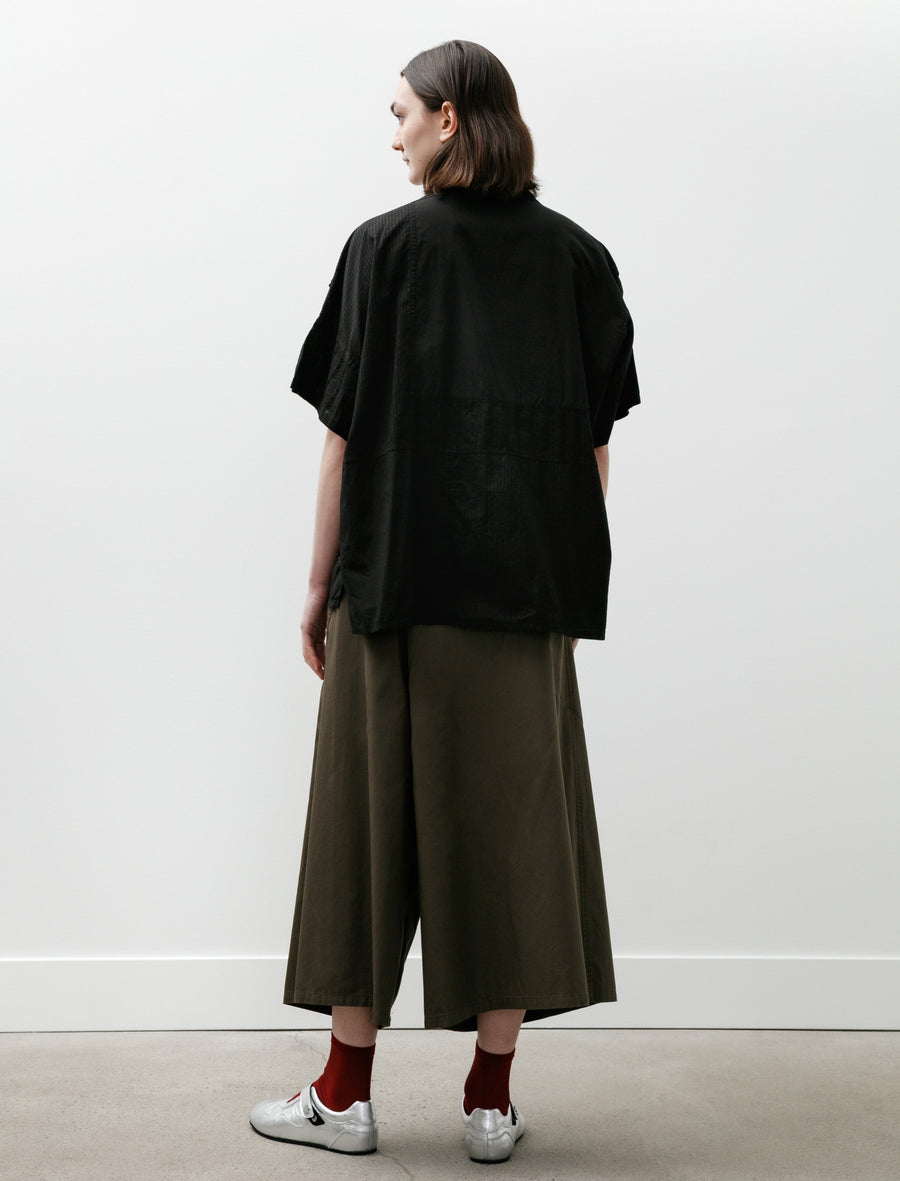 Drop Flare Pants Khaki - Image 4
