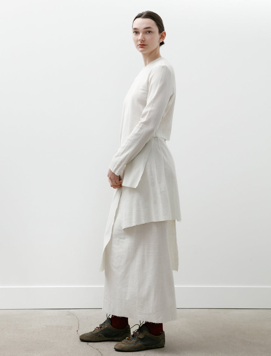 Raw Layer Skirt Chalk - Image 2