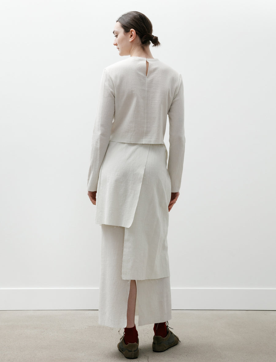 Raw Layer Skirt Chalk - Image 3