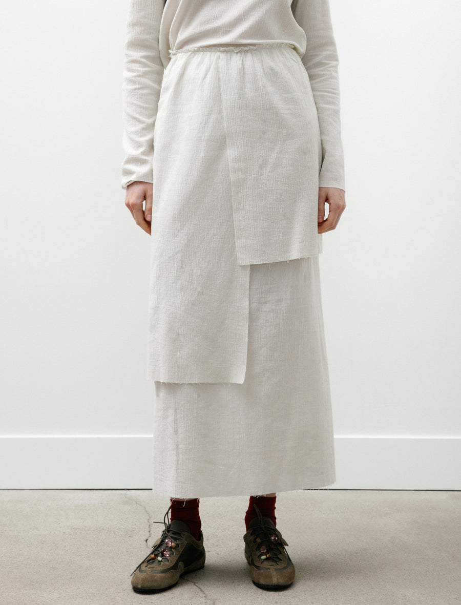 Raw Layer Skirt Chalk - Image 5