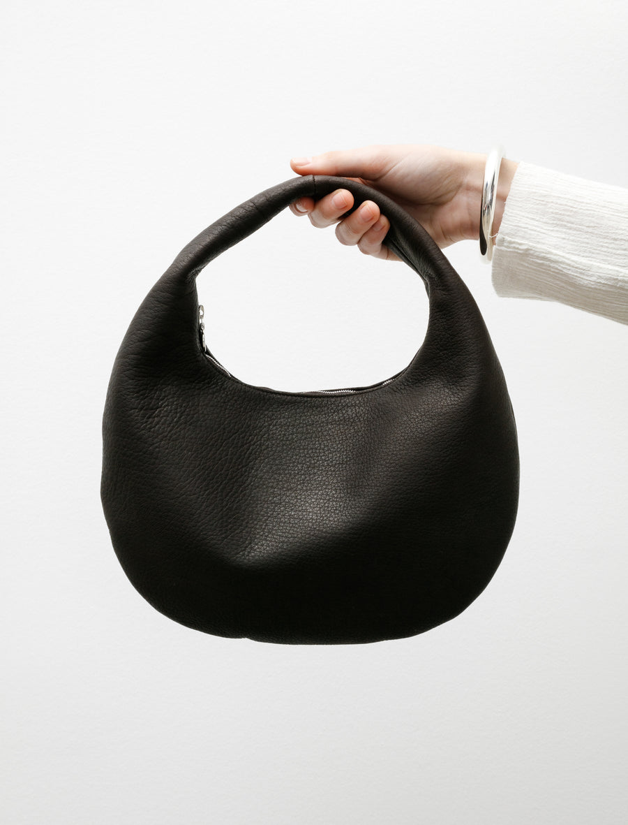 Aeta Round One Shoulder Bag Dark Brown – Neighbour
