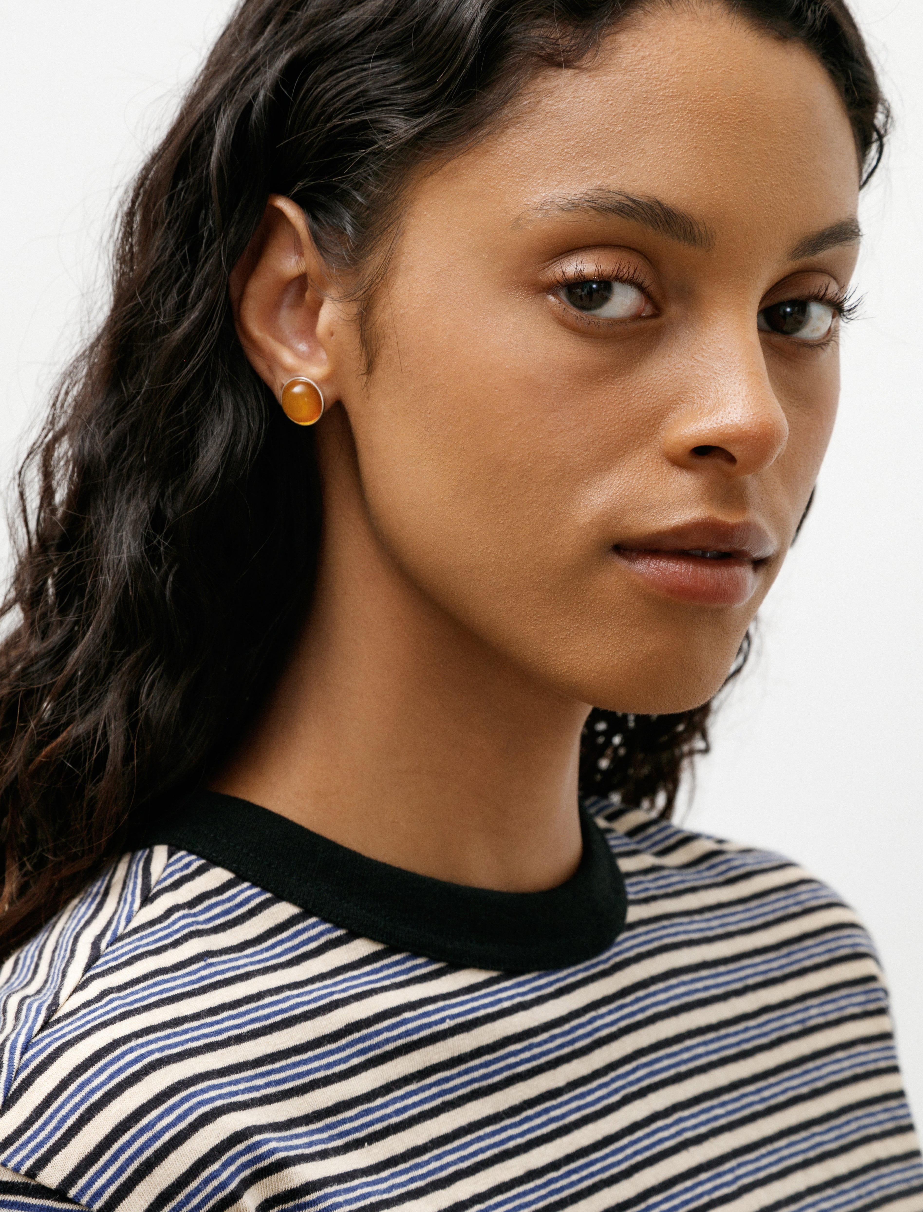 Sisi Joia Mam Earrings Amber