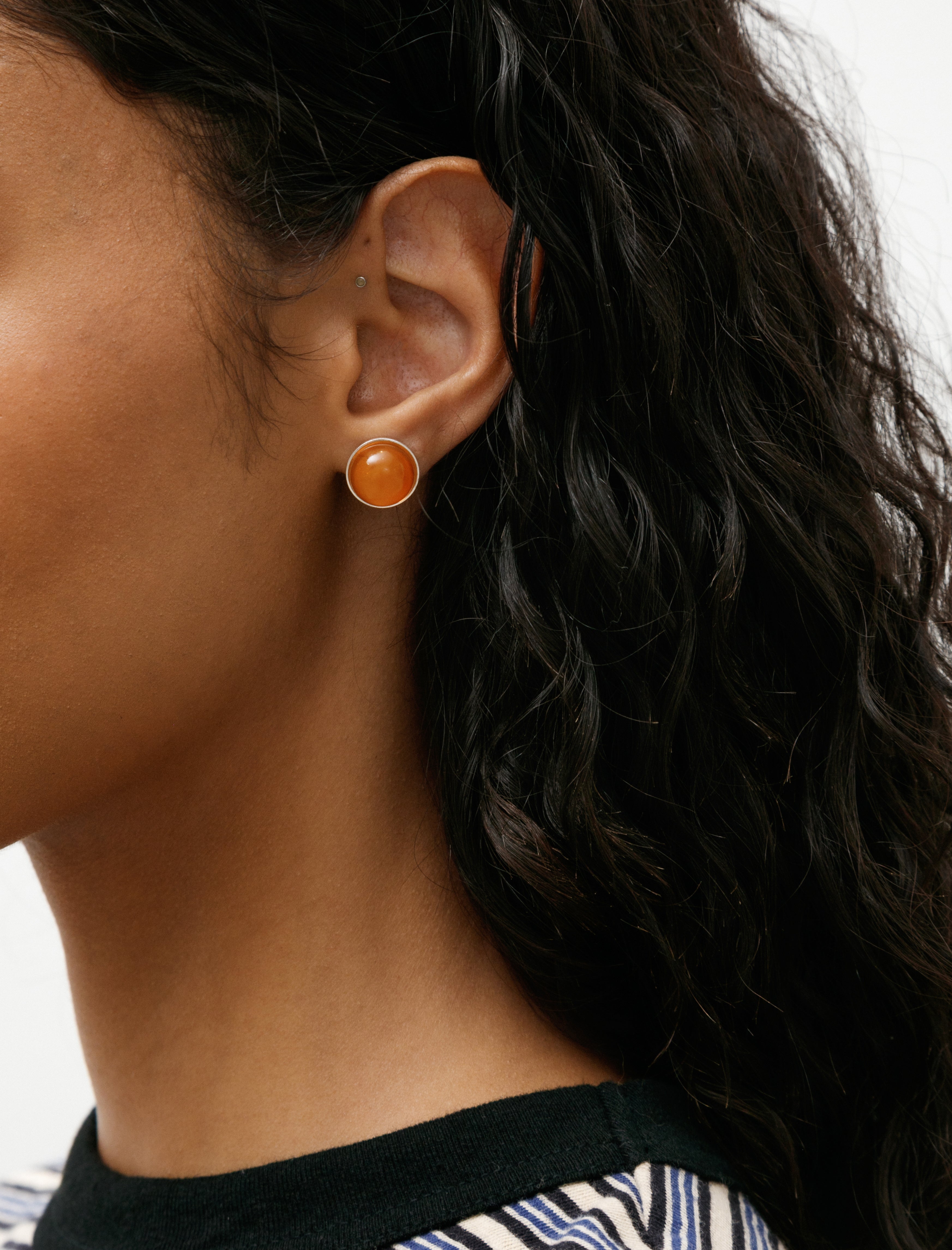 Sisi Joia Mam Earrings Amber