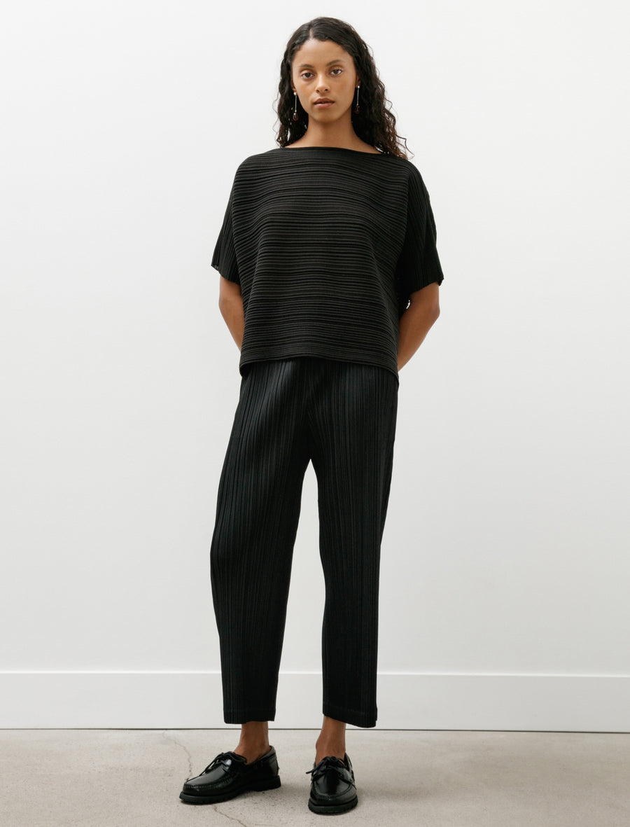 Thicker Bottoms Straight Pants Black - Image 1