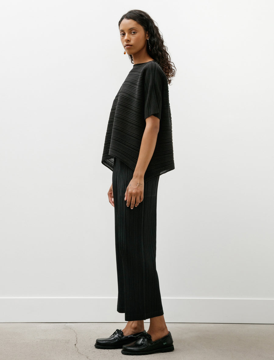 Thicker Bottoms Straight Pants Black - Image 3