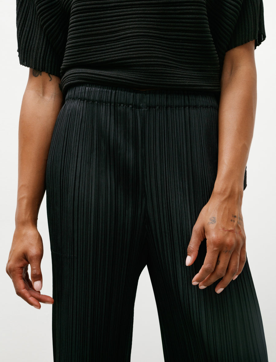 Thicker Bottoms Straight Pants Black - Image 7