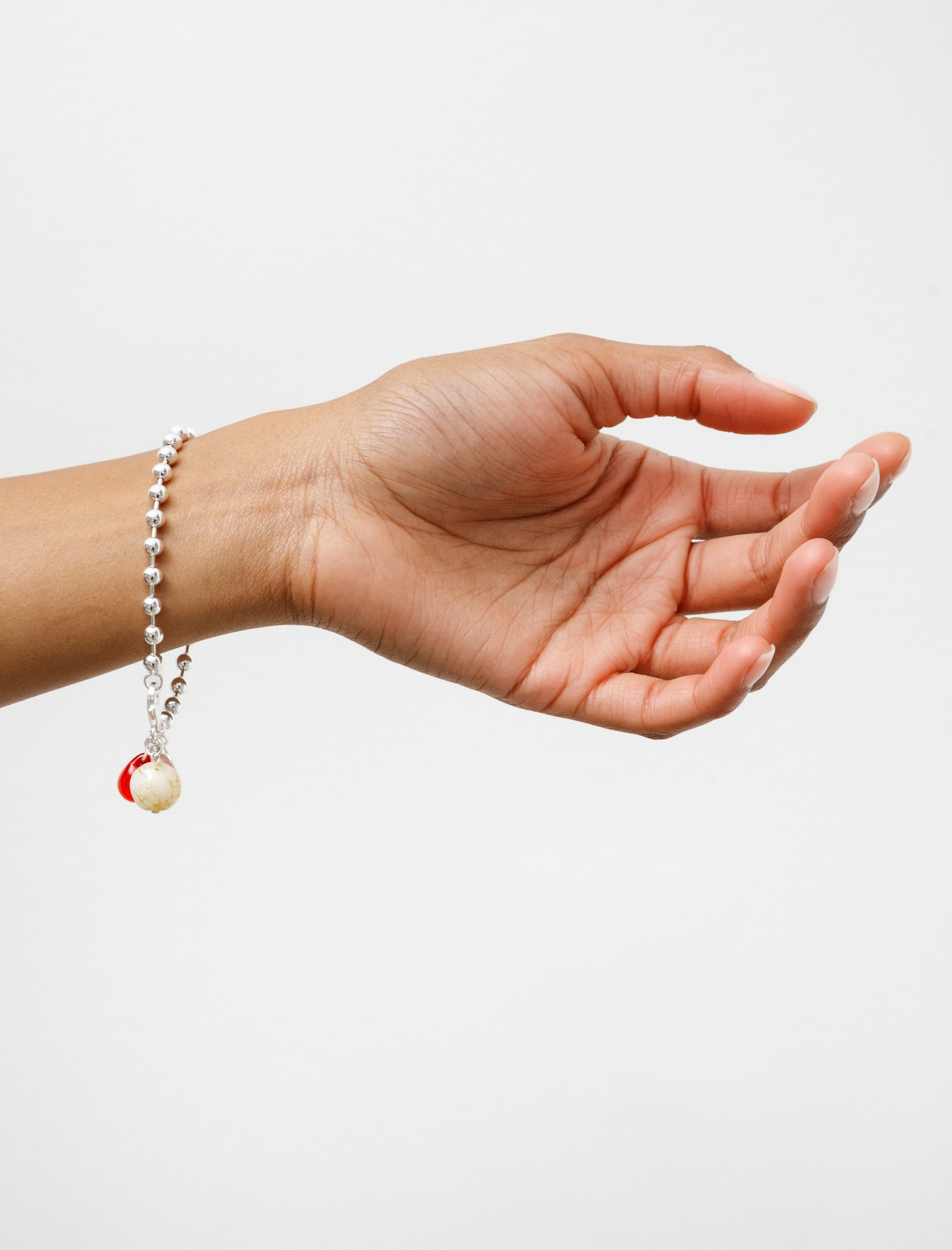 Sisi Joia Clapio Bracelet Yellow/Red/Pale Pink