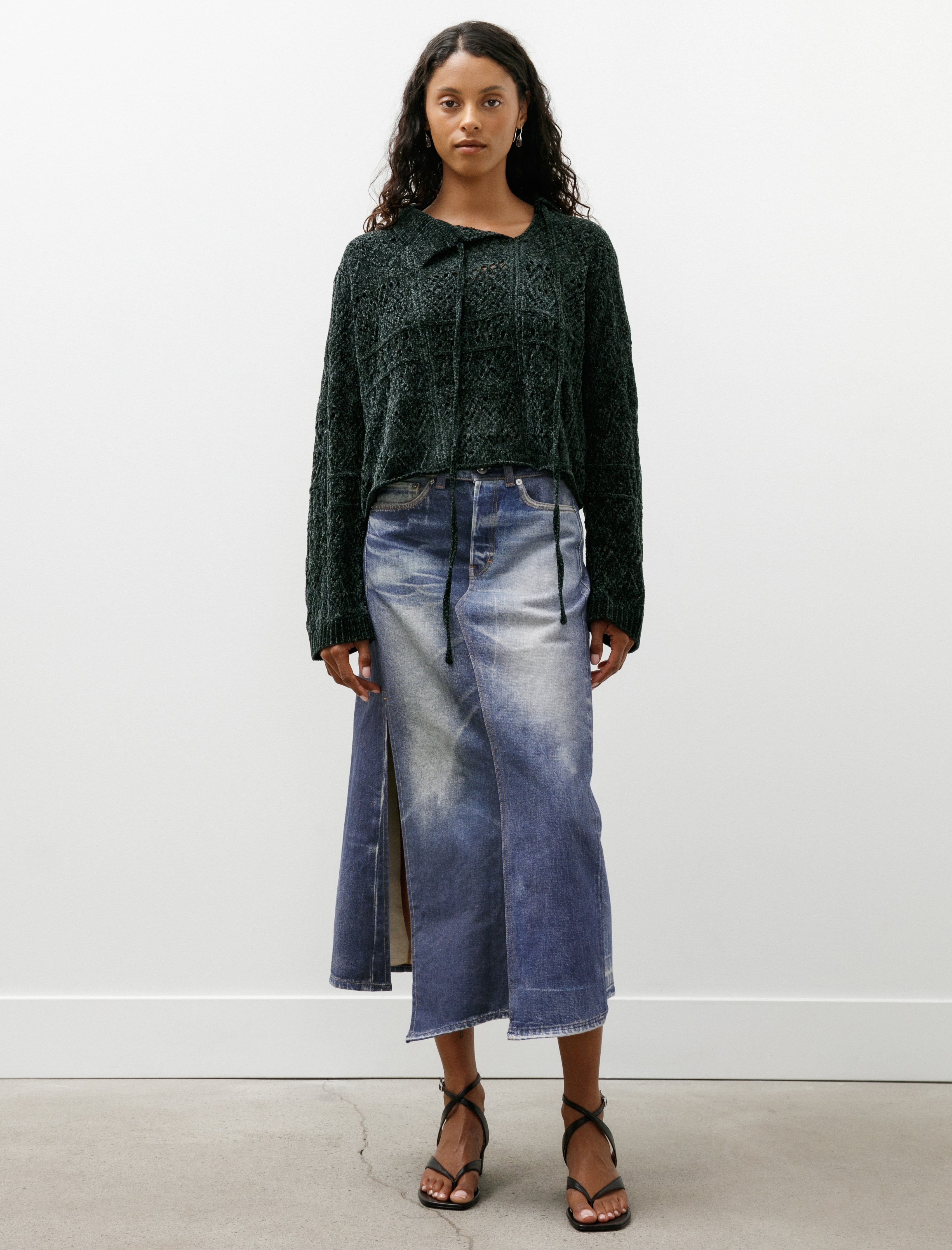 Our Legacy Craft Skirt Azure Print