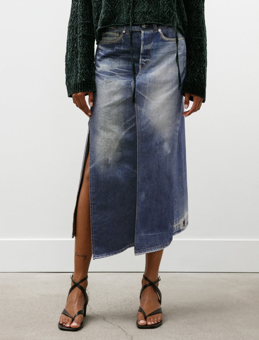 Craft Skirt Azure Print - Image 4