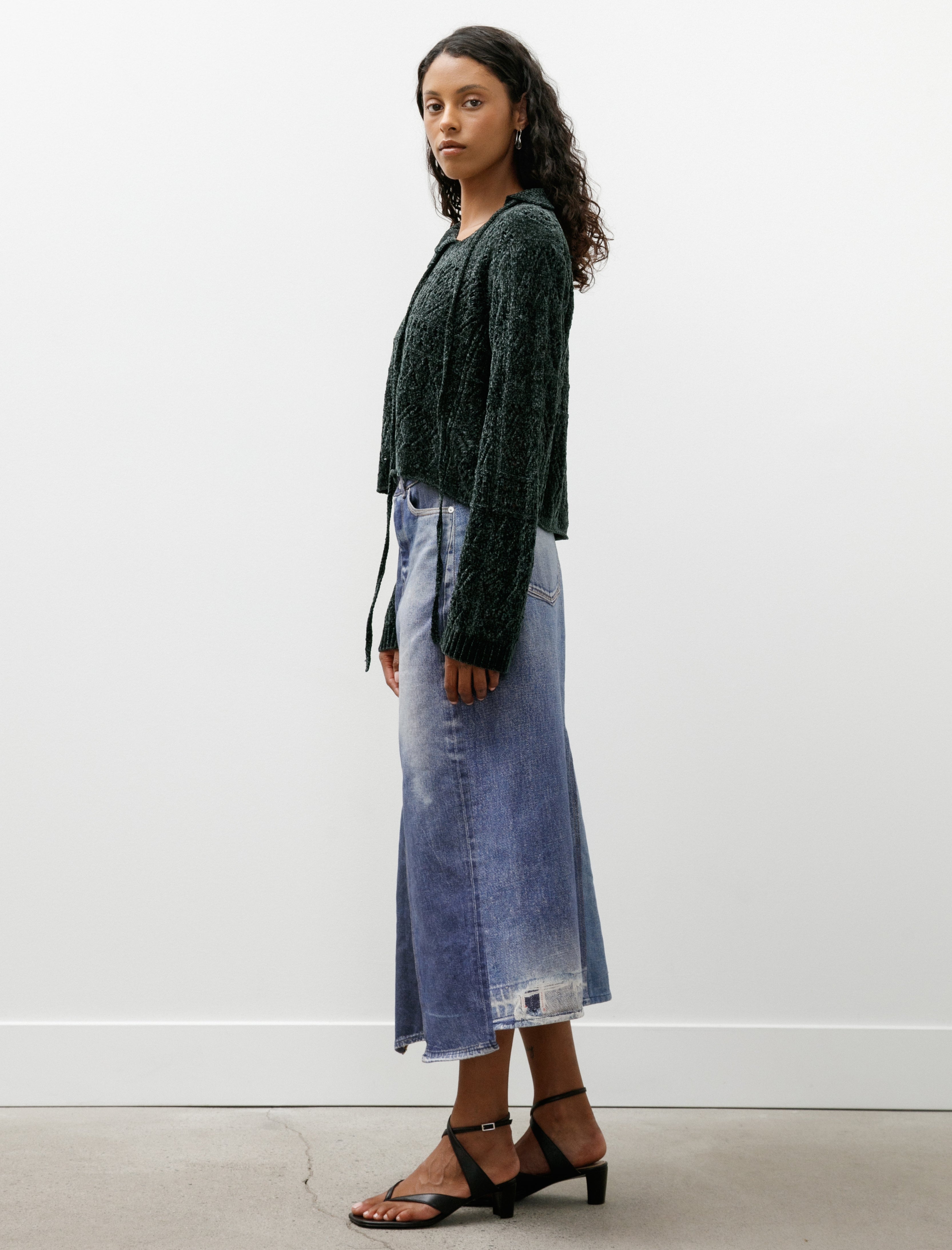 Our Legacy Craft Skirt Azure Print