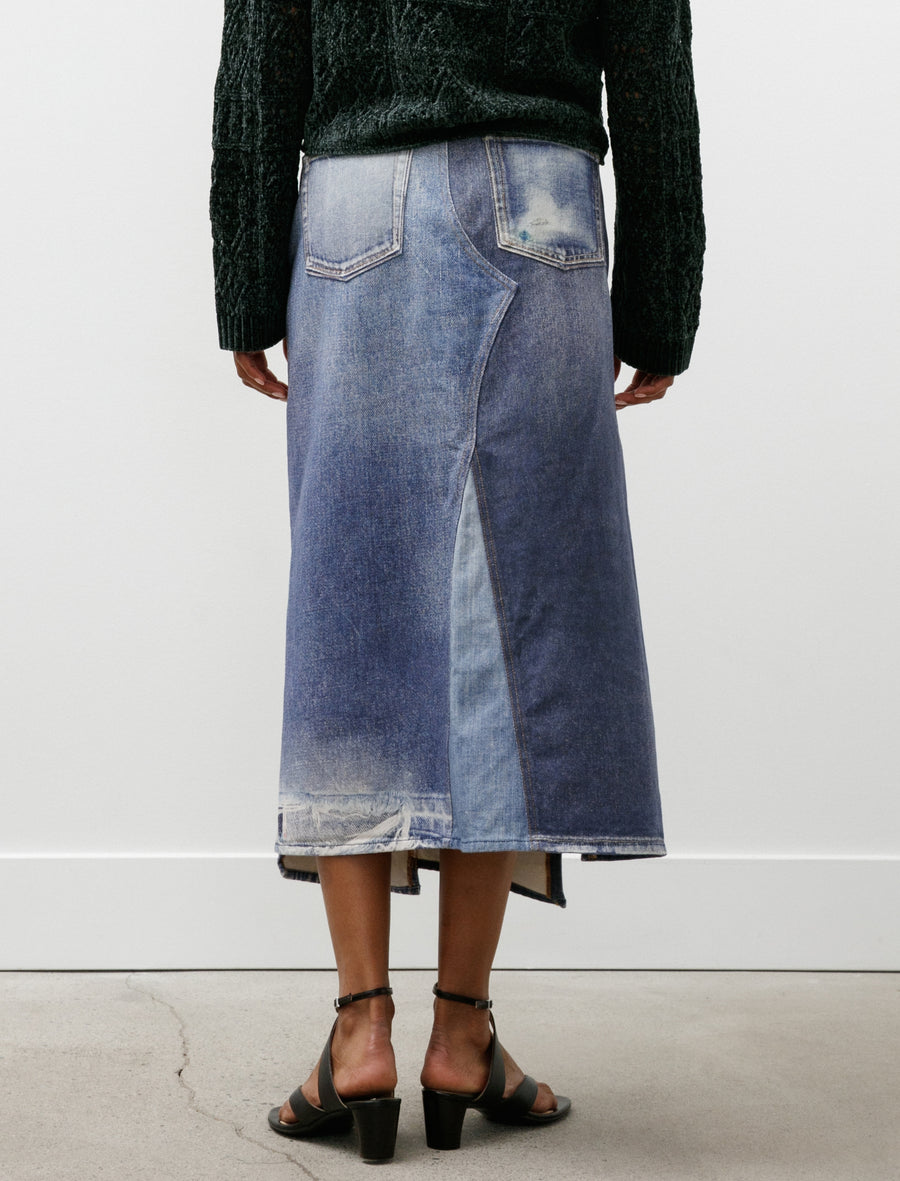 Craft Skirt Azure Print - Image 6