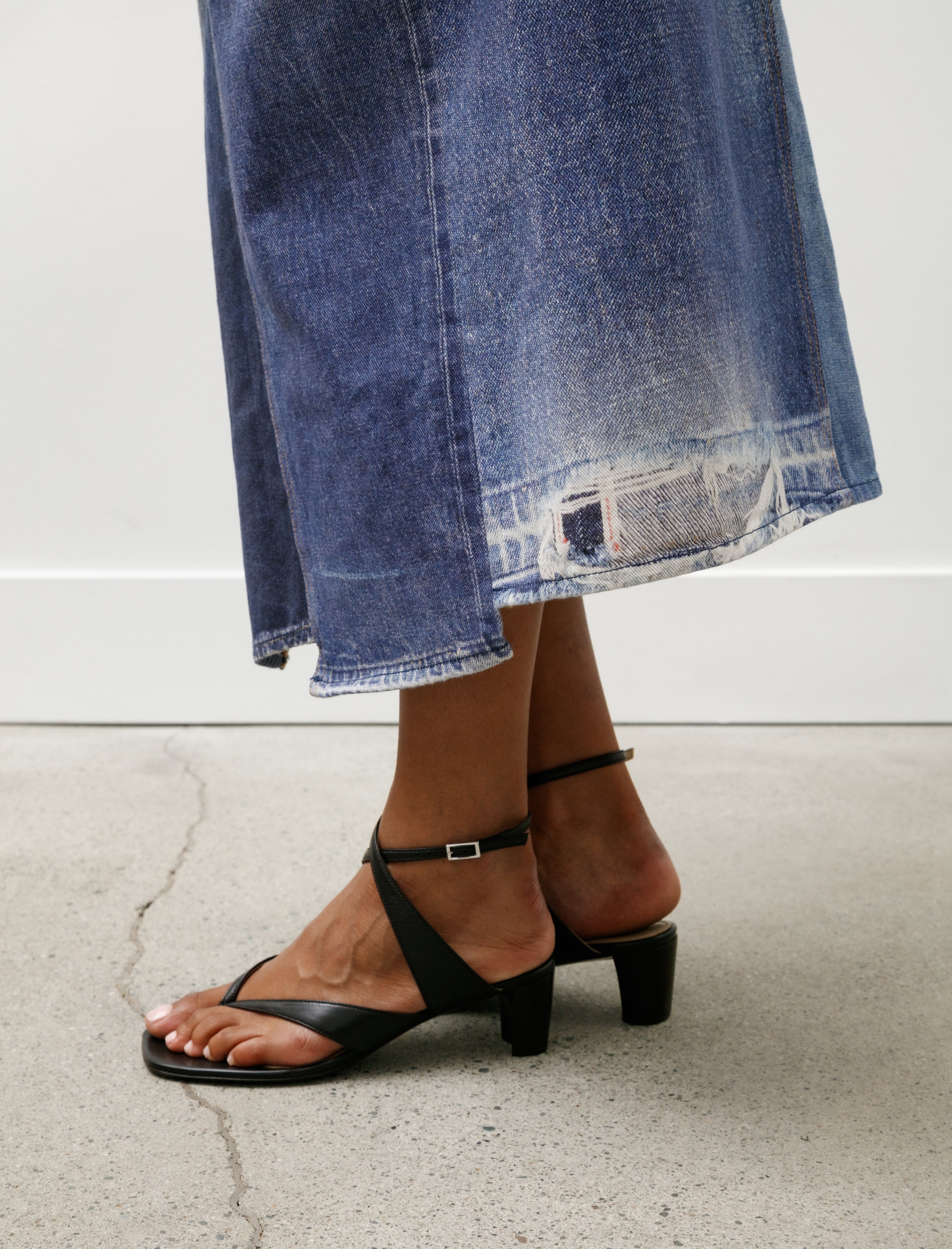 Our Legacy Craft Skirt Azure Print