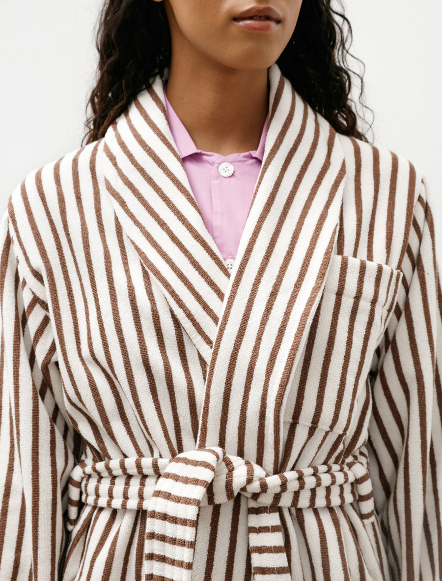 Classic Bathrobe Kodiak Stripes - Image 5