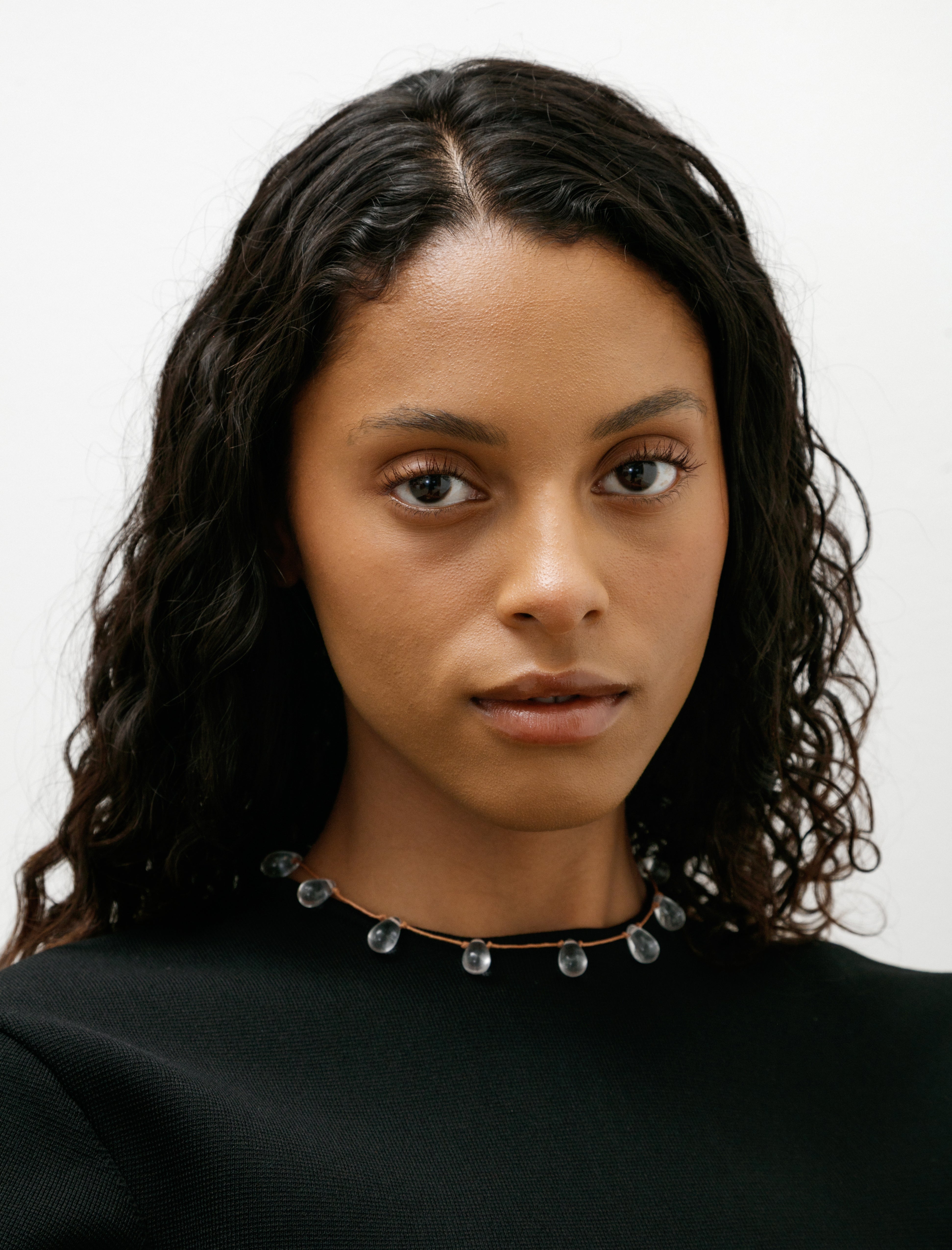 Sisi Joia Noué Necklace Clear/Tan
