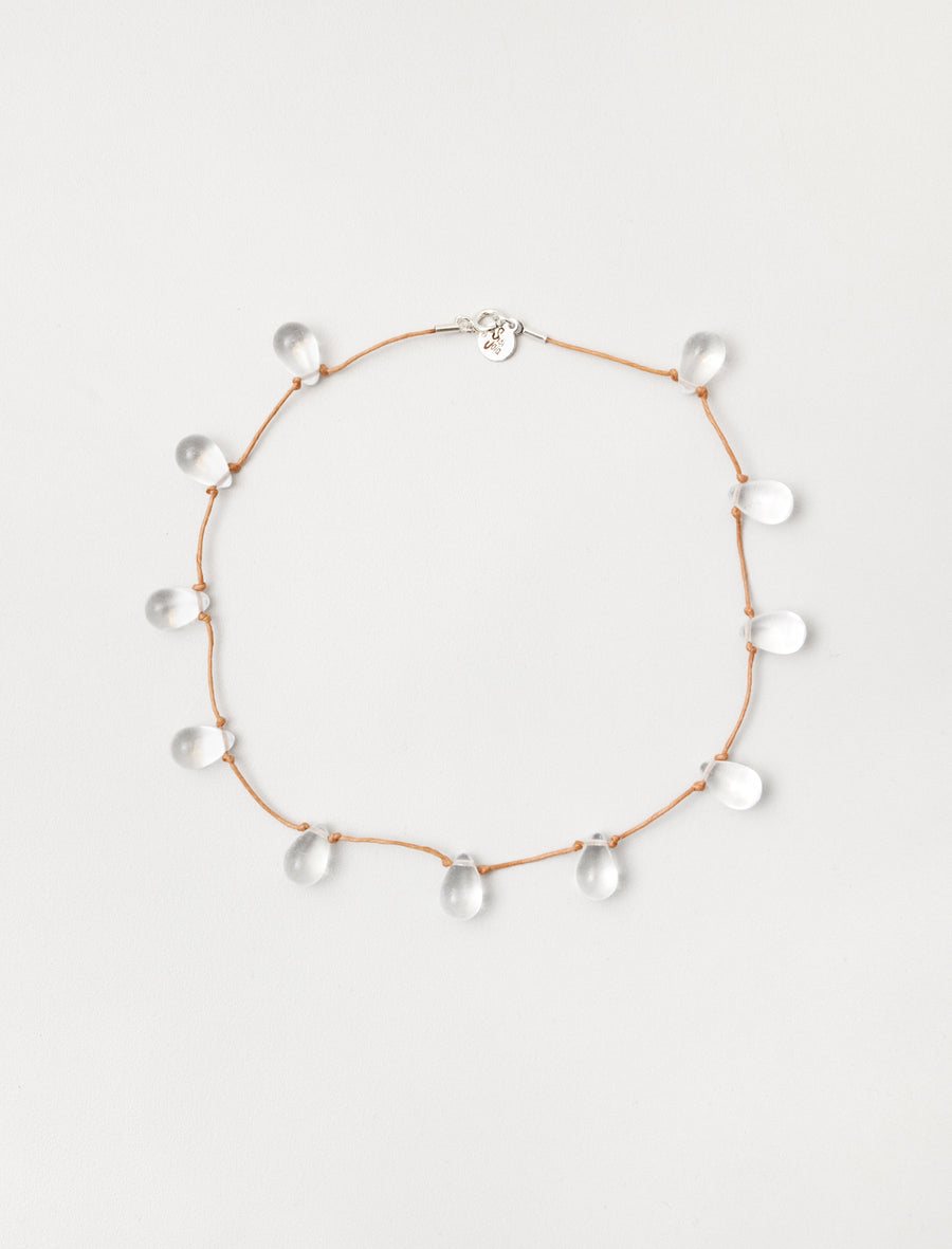 Noué Necklace Clear/Tan - Image 1
