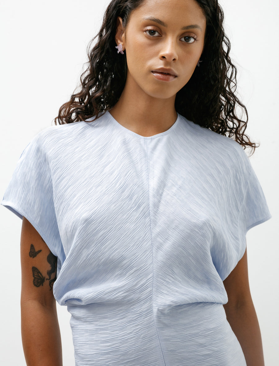 Slouch Waist Dress Sky - Image 4