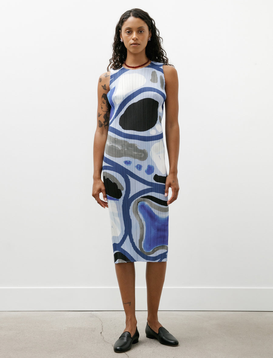 Roll Printed Dress - Image 1