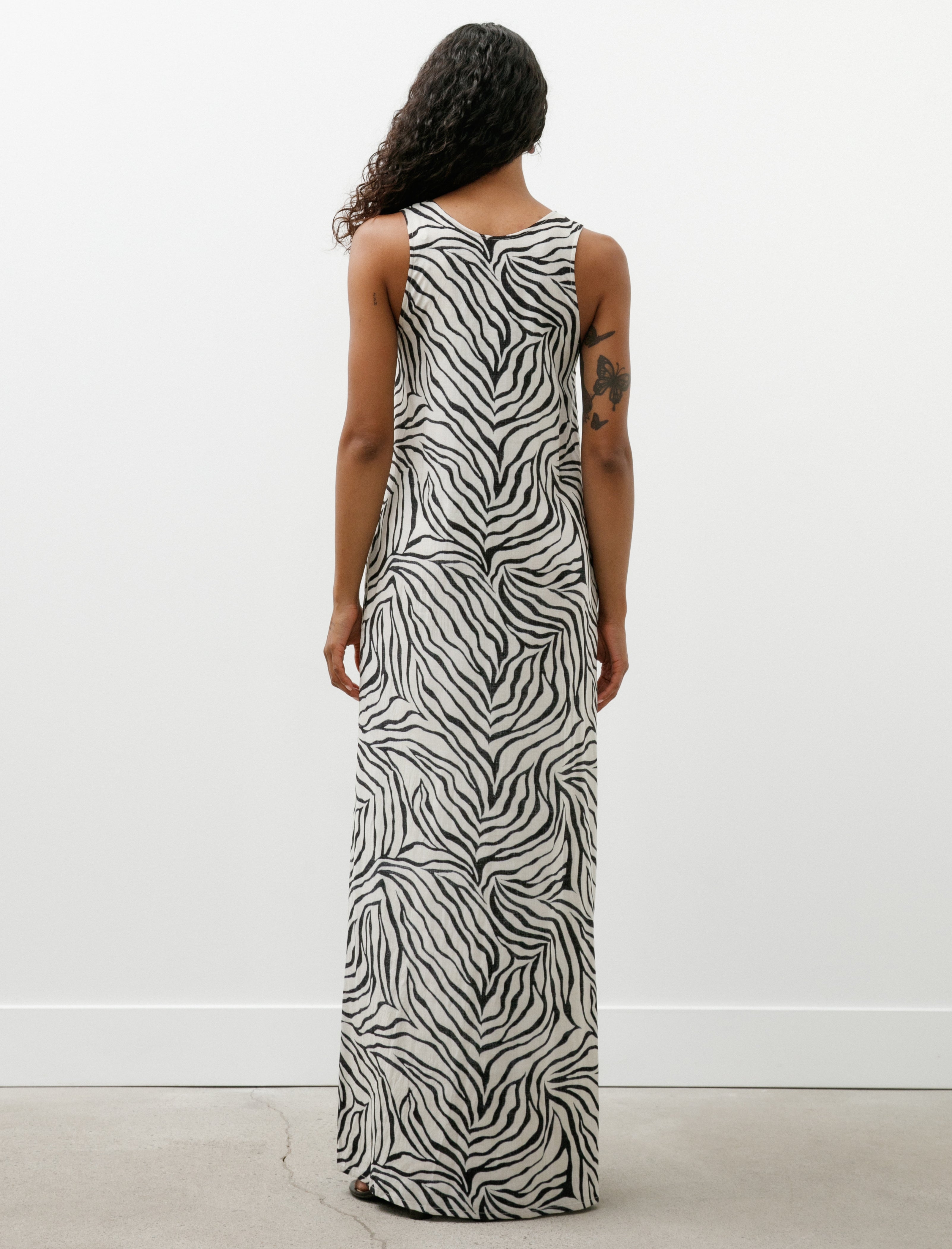 Comoli Zebra Dress