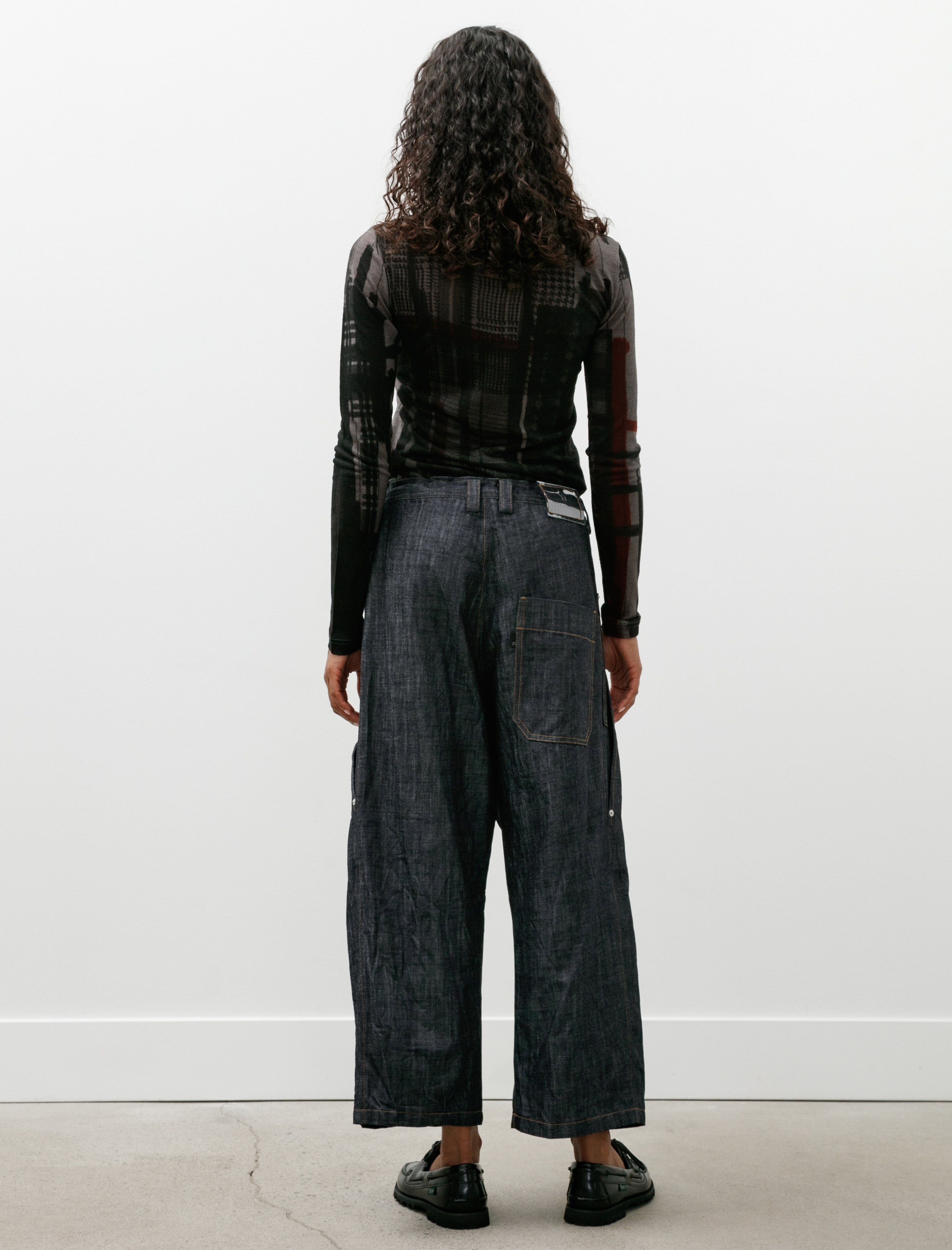 Y's by Yohji Yamamoto Big Front Pocket Denim Indigo