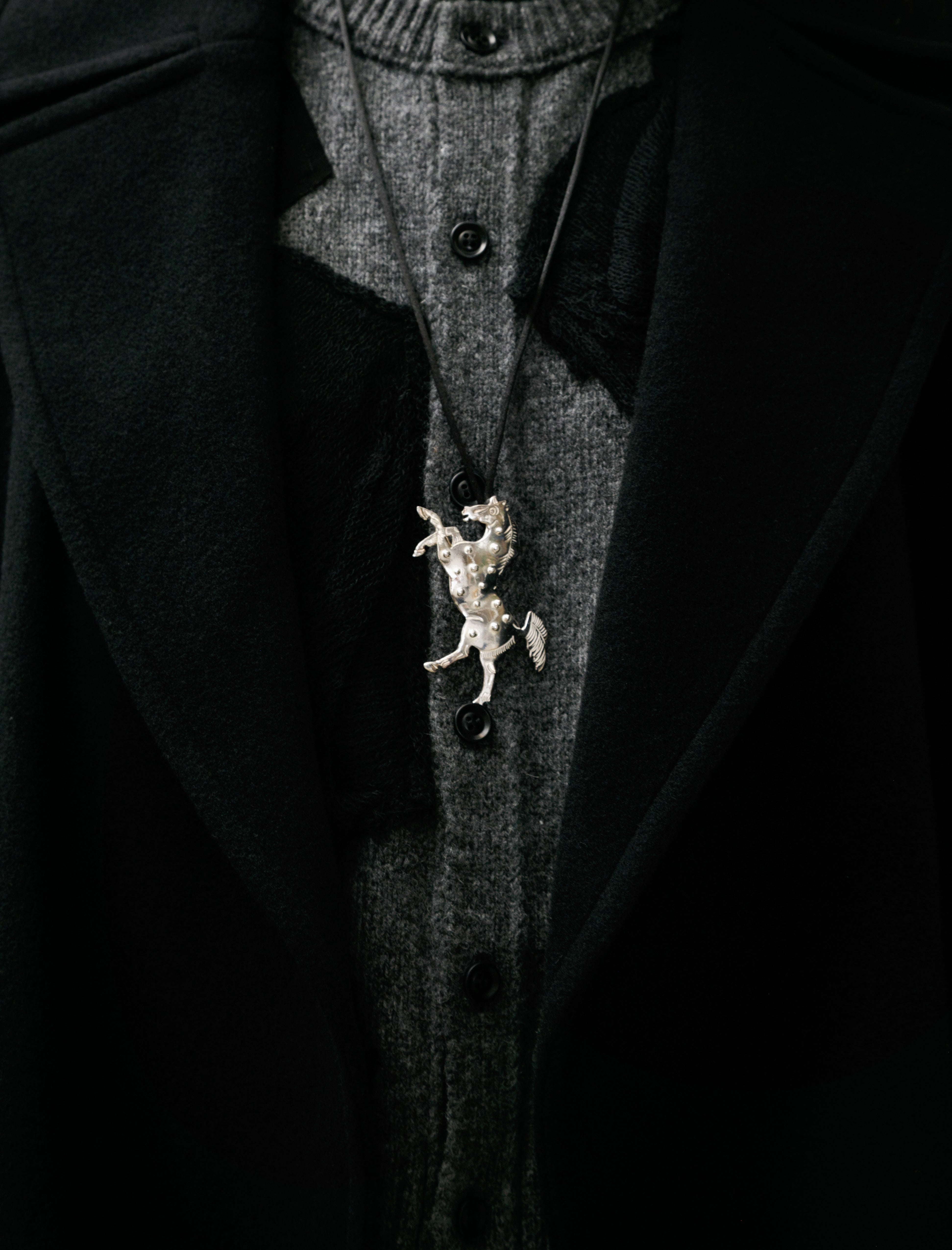 Giddy Up Pin Silver