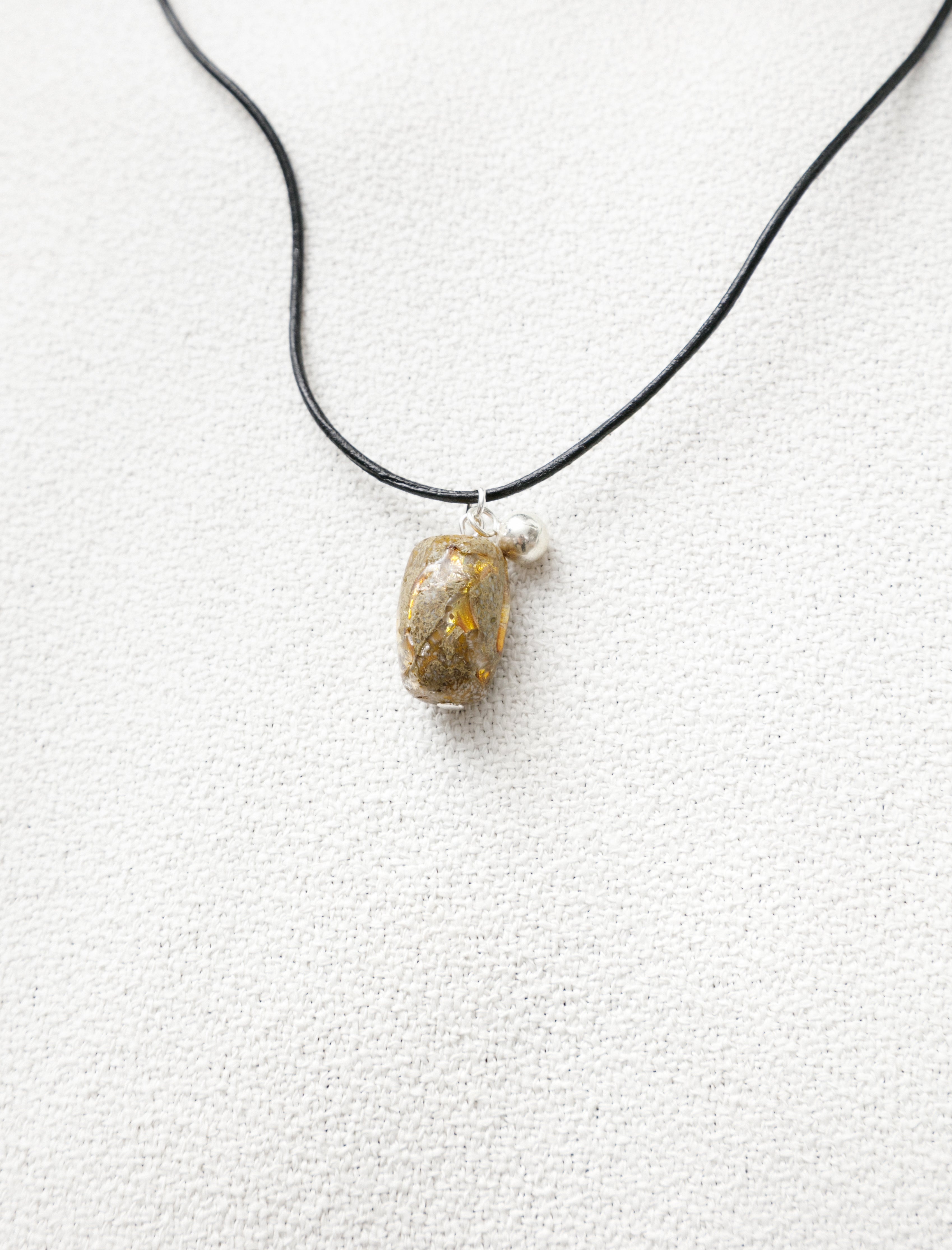 Sisi Joia Galet Necklace Volcano Grey