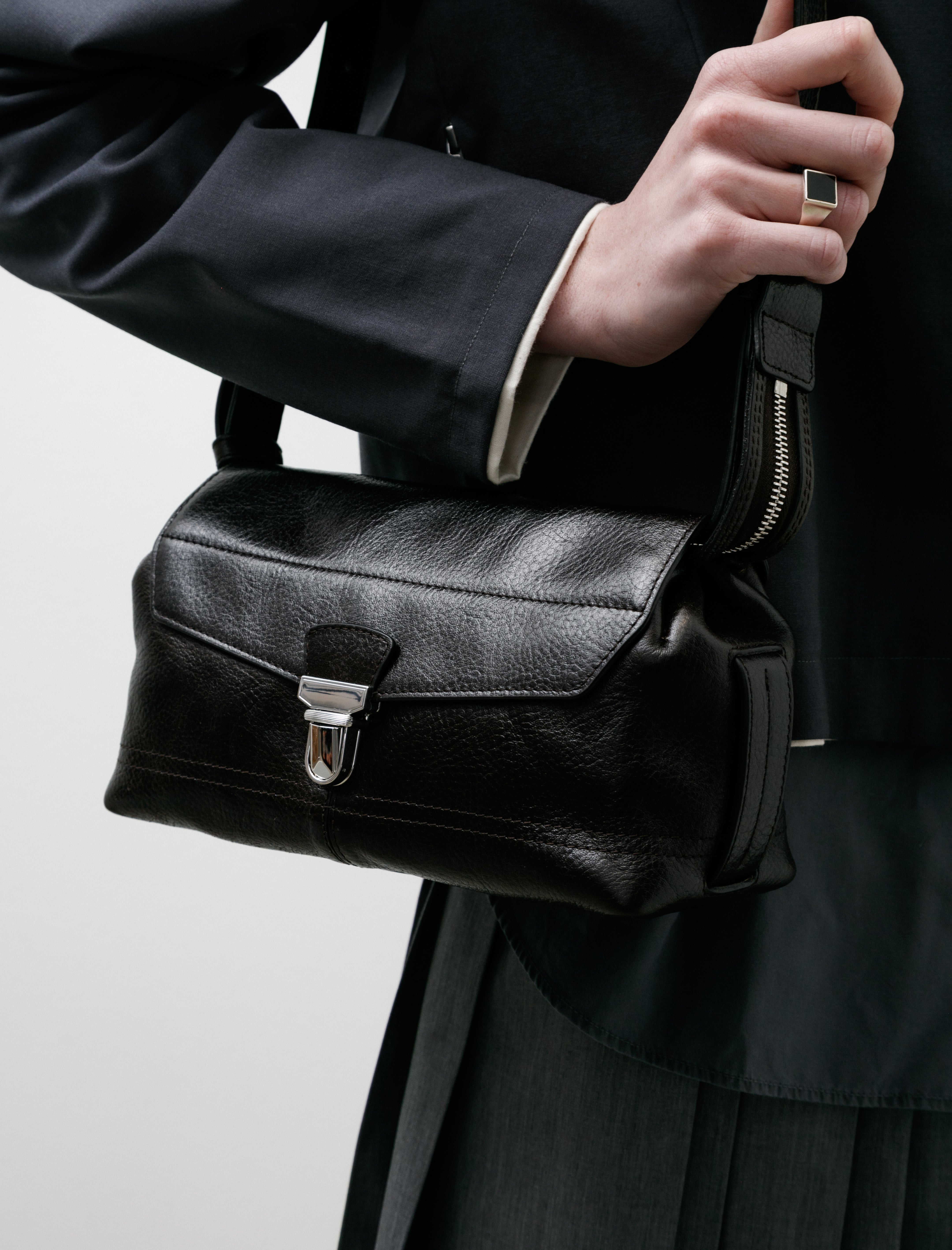 Lemaire Small Gear Bag Espresso