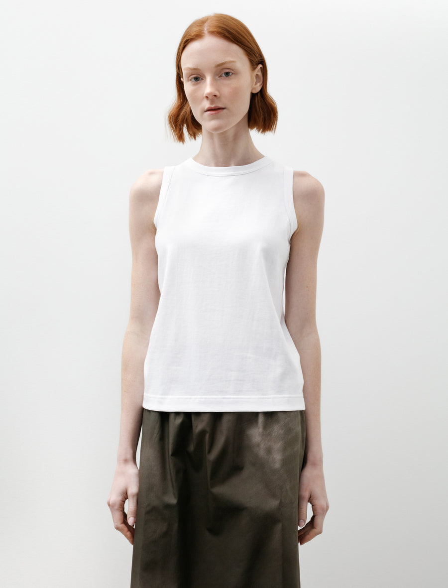 Y's by Yohji Yamamoto Back Line Sleeveless T-Shirt Ivory – Neighbour