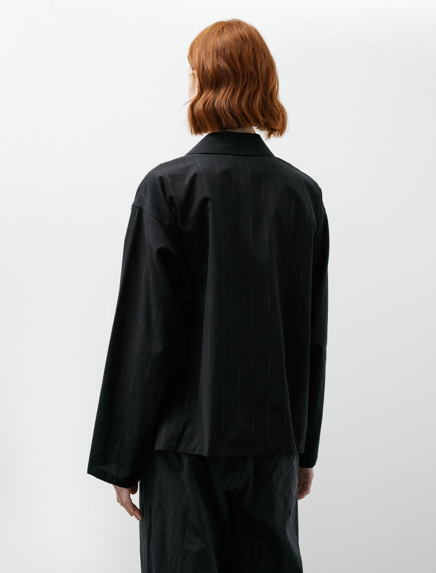 Yoko Sakamoto Work Blouse Wool Black – Neighbour